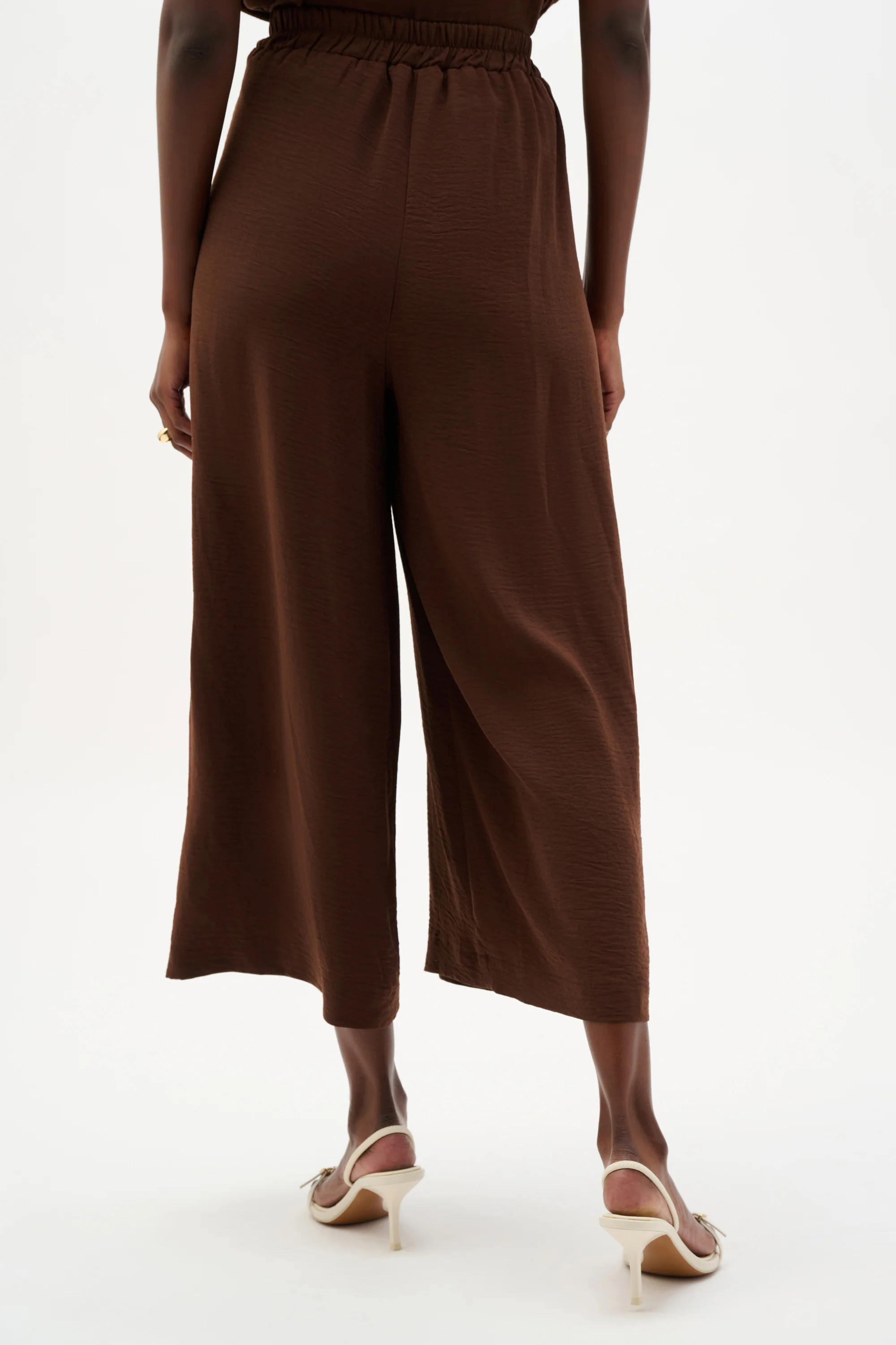 Joseph Ribkoff Pull-On Culotte Pants With Pleats Style 262196 - Image 3