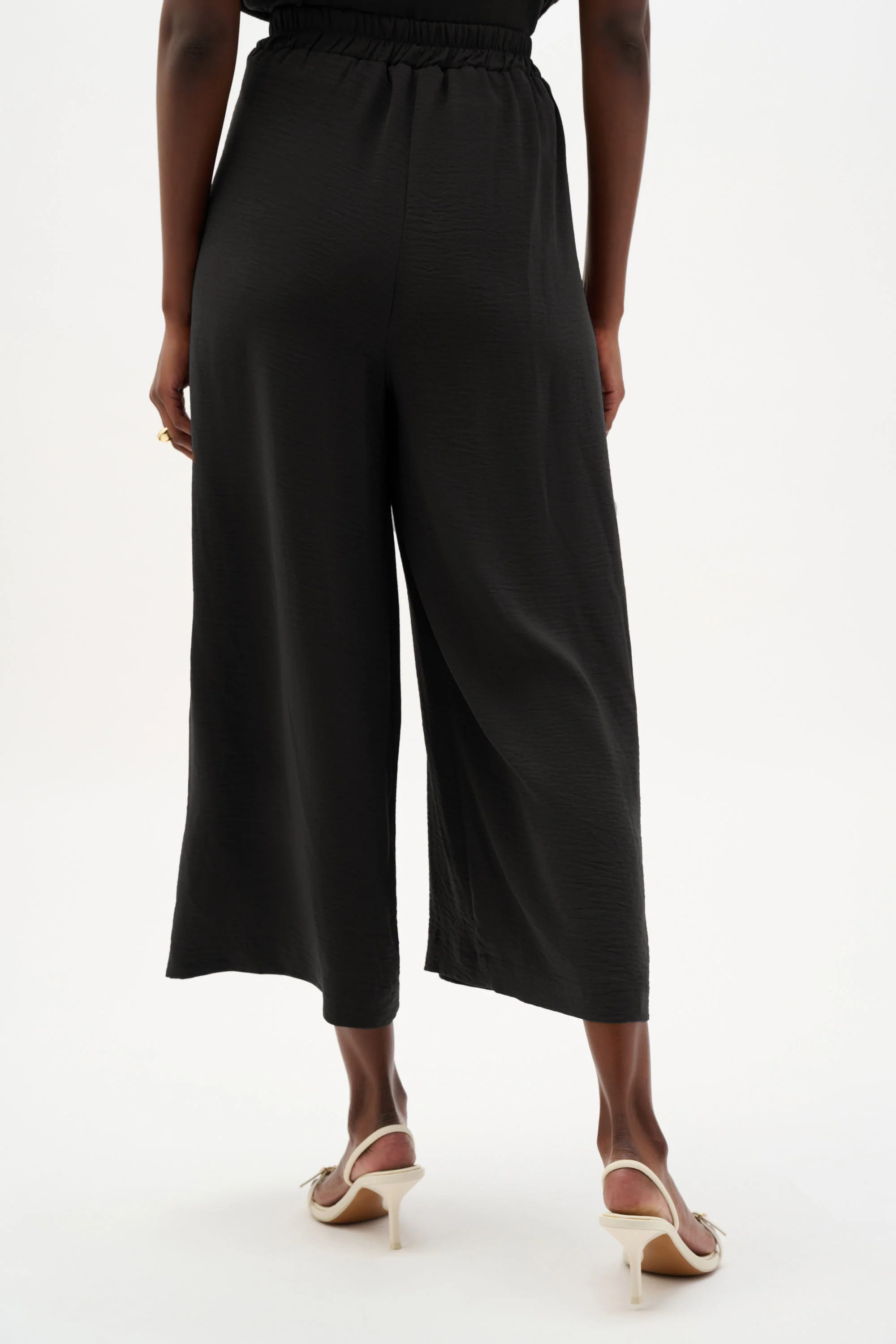 Joseph Ribkoff Pull-On Culotte Pants With Pleats Style 262196 - Image 7