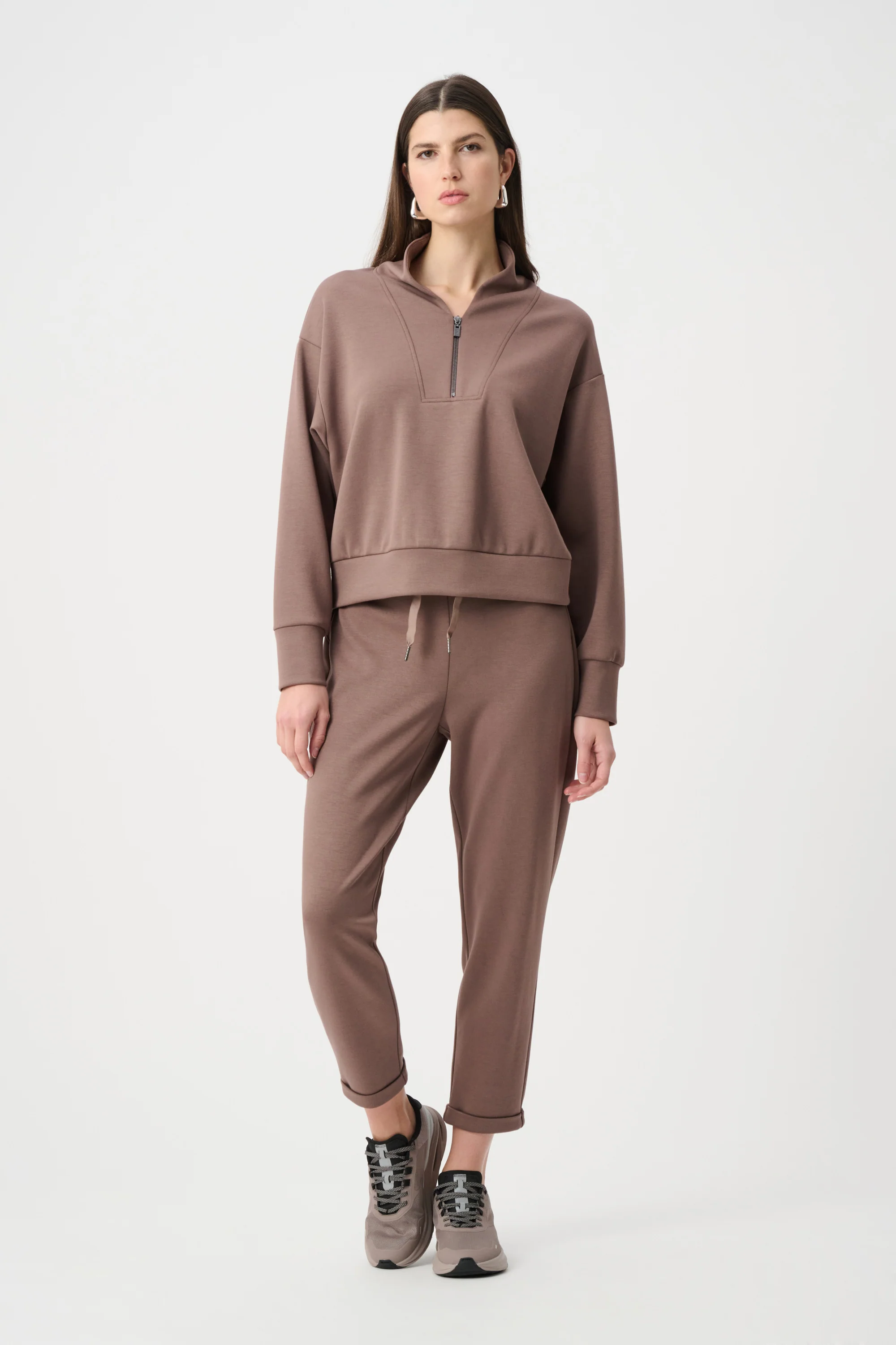 Joseph Ribkoff Pull-On Jogger Pants With Drawstring Waist Style 261606F26 - Image 3