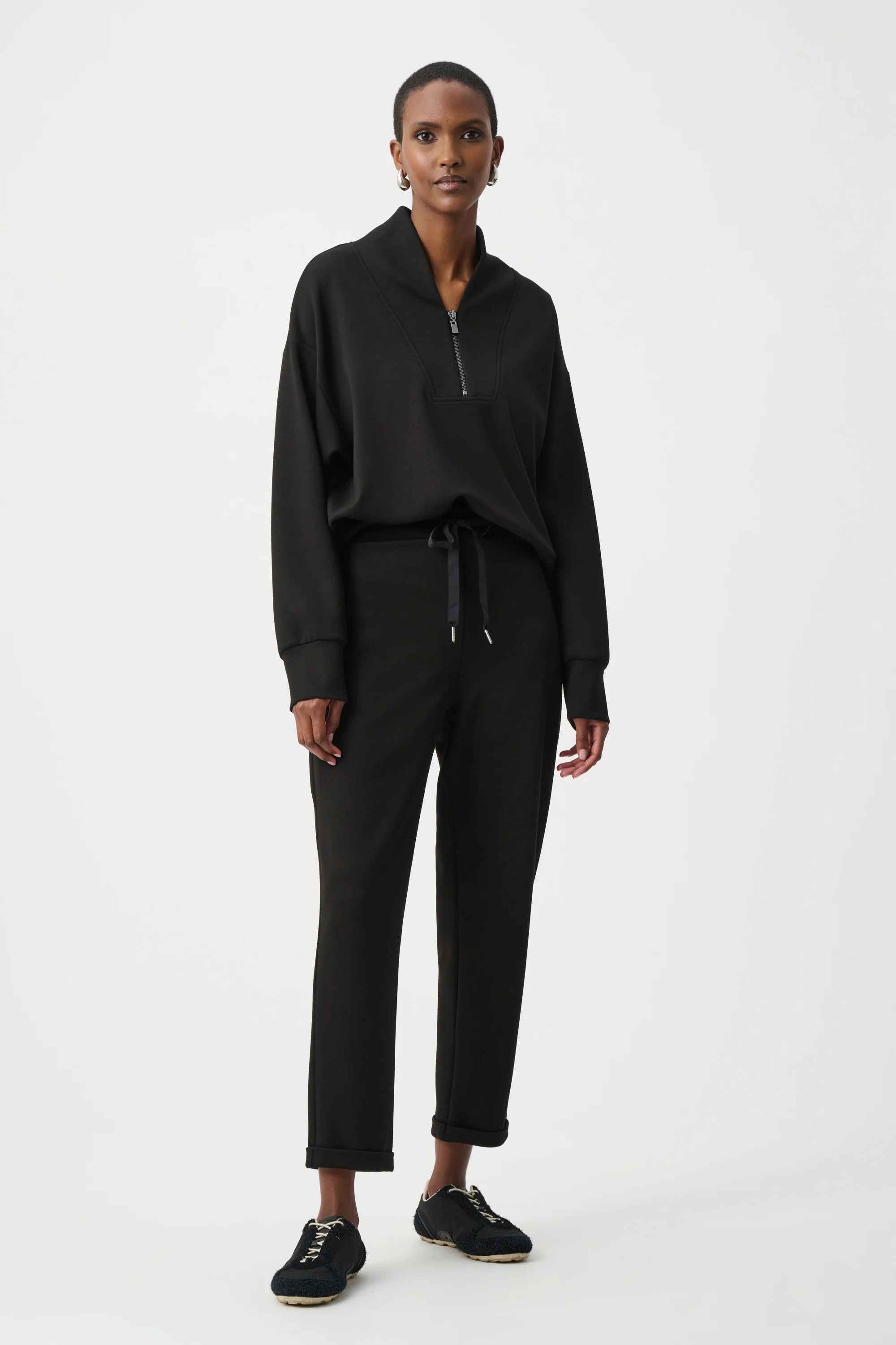 Joseph Ribkoff Pull-On Jogger Pants With Drawstring Waist Style 261606F26 - Image 7
