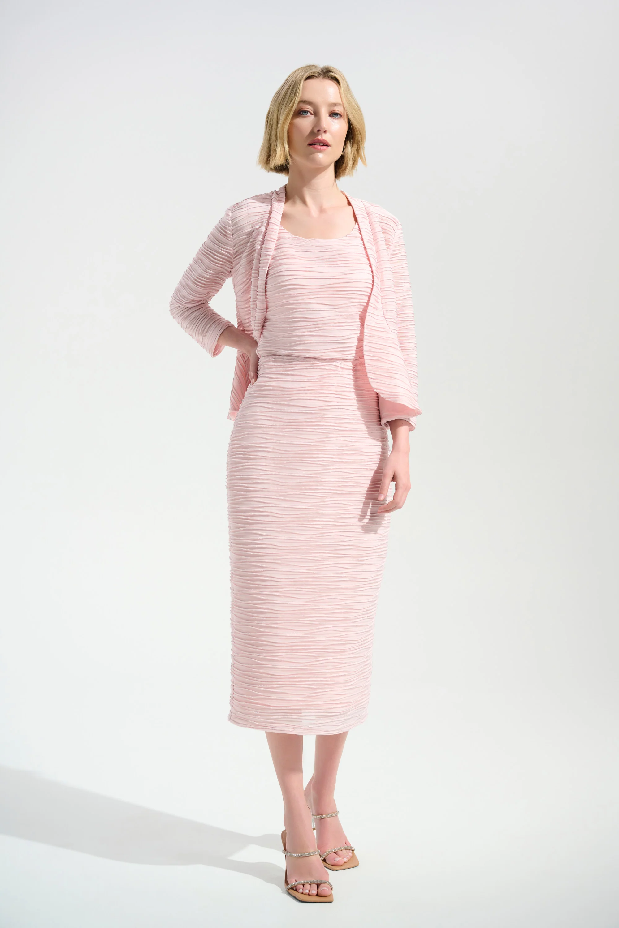 Joseph Ribkoff Pull-On Pencil Skirt Style 254733S26 - Image 2