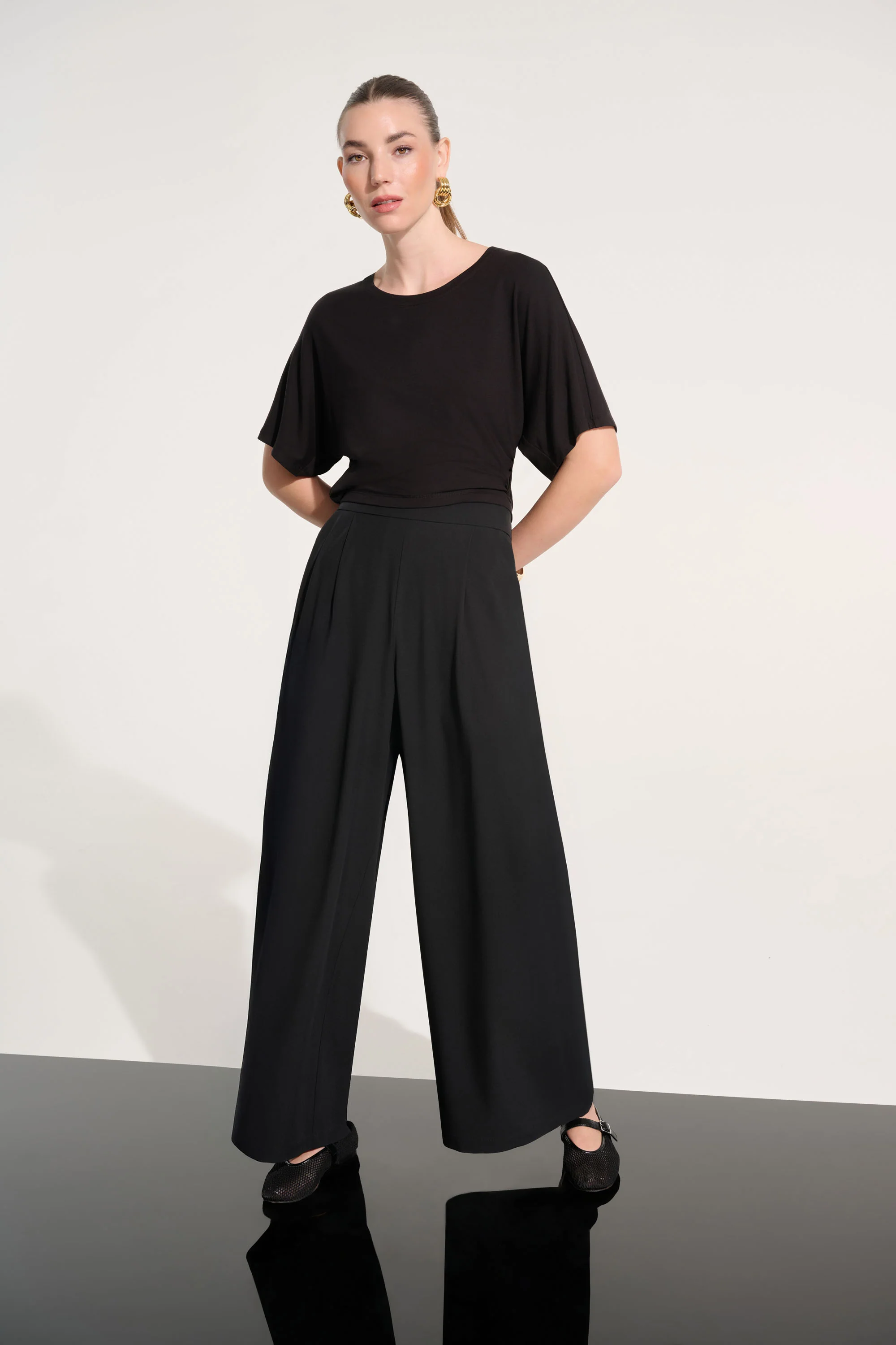 Joseph Ribkoff Pull-On Wide Leg Pants Style 262622 - Image 8