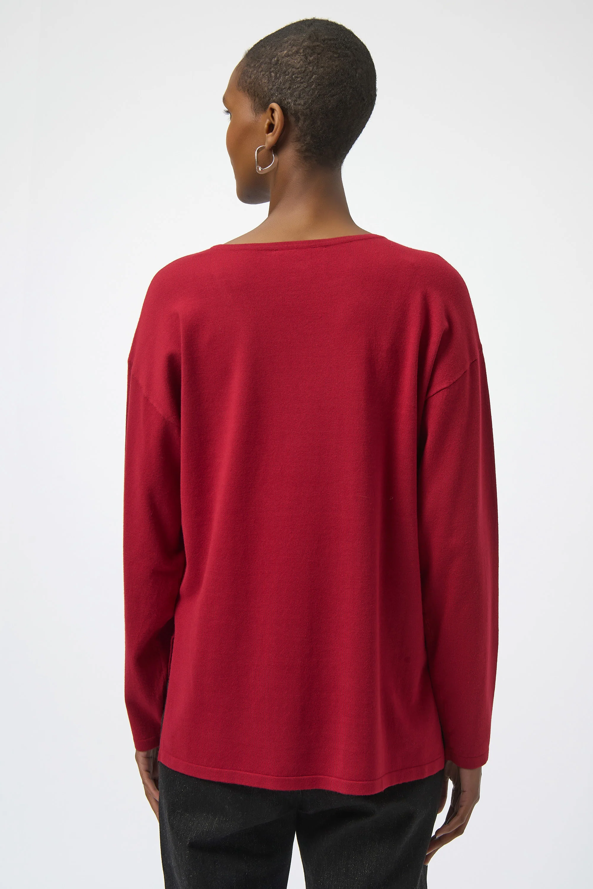 Joseph Ribkoff Pullover with Iron-On Detail Style 254966 - Image 3