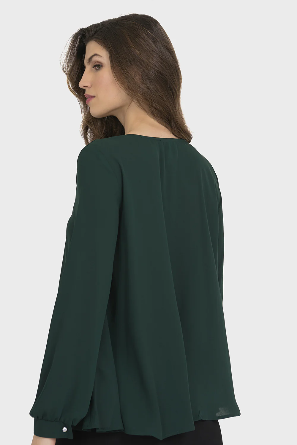 Joseph Ribkoff Pure Emerlad Top Style 194232 - Image 3