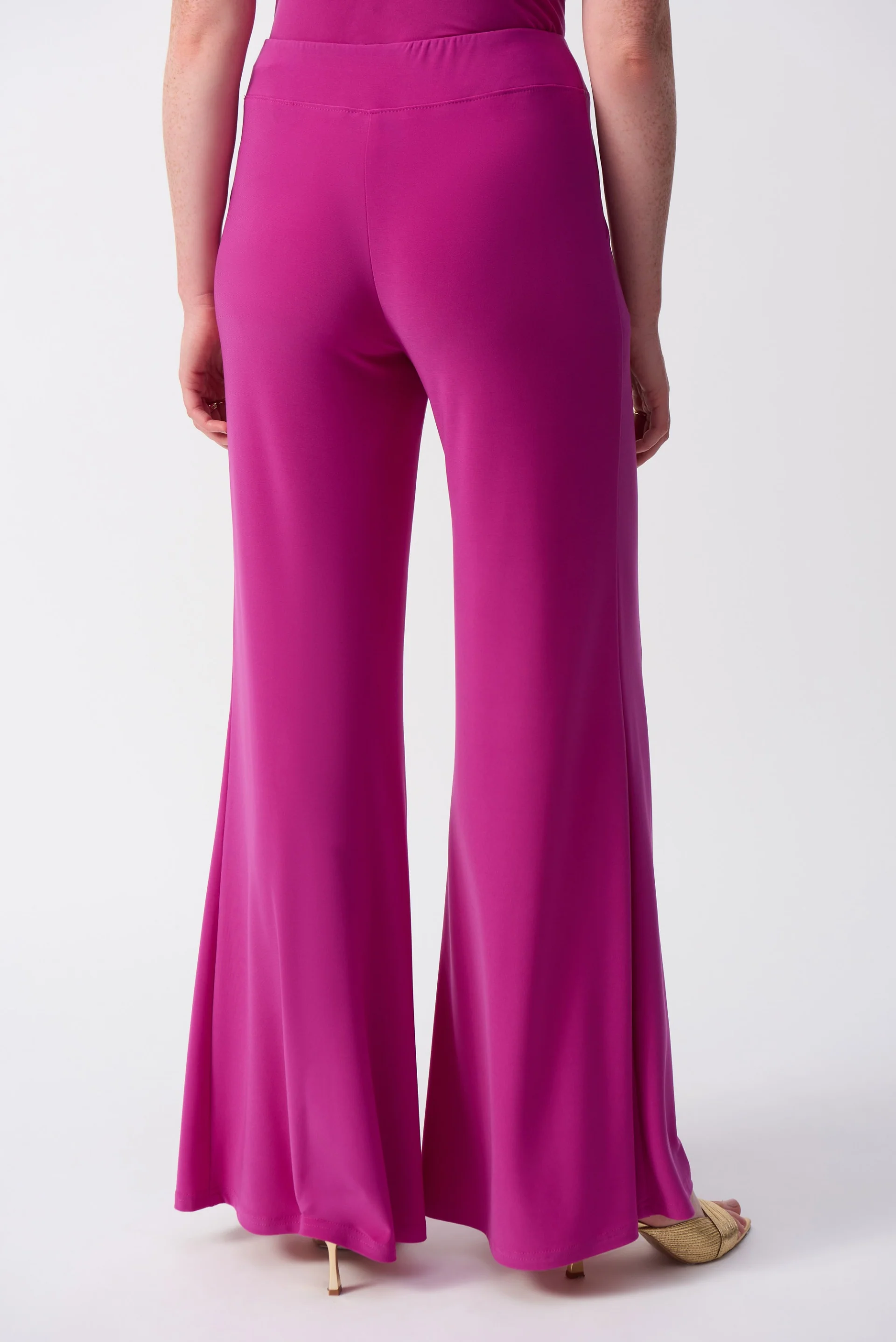 Joseph Ribkoff Purple Orchid Classic Palazzo Pant Style 161096 - Image 2