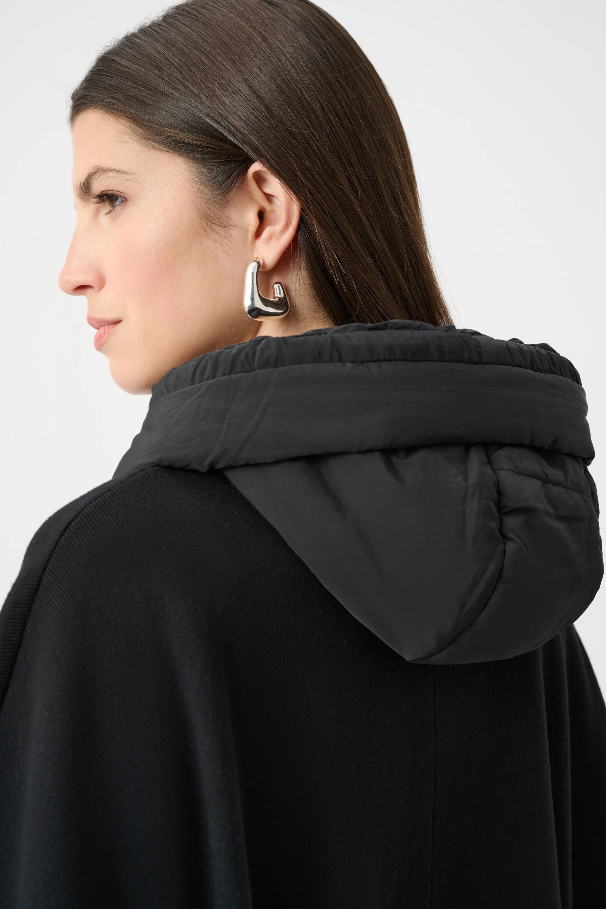 Joseph Ribkoff Quilted Poncho Jacket Style 263627 - Image 6