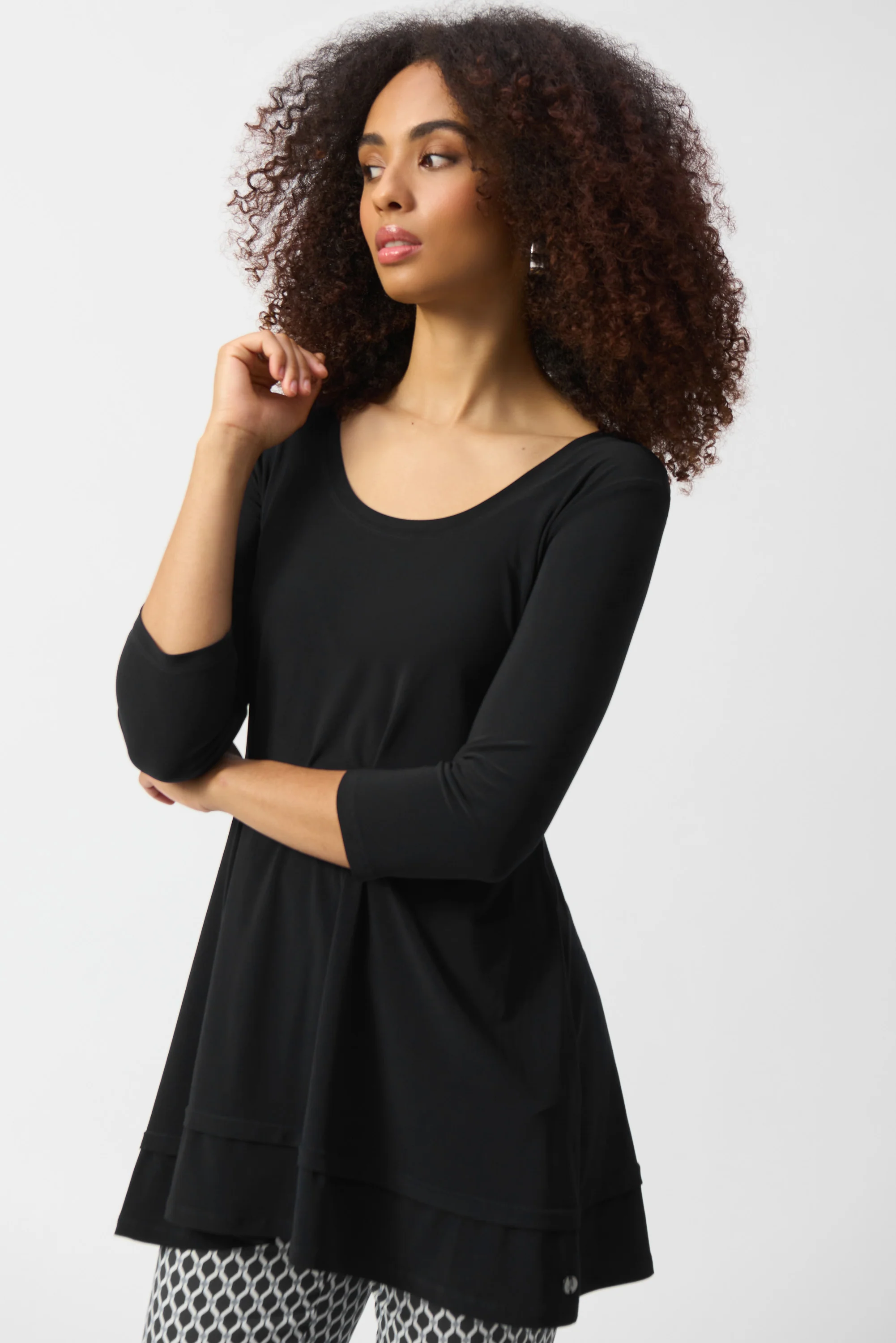 Joseph Ribkoff Silky Knit Flared Tunic Style 251969 - Image 5
