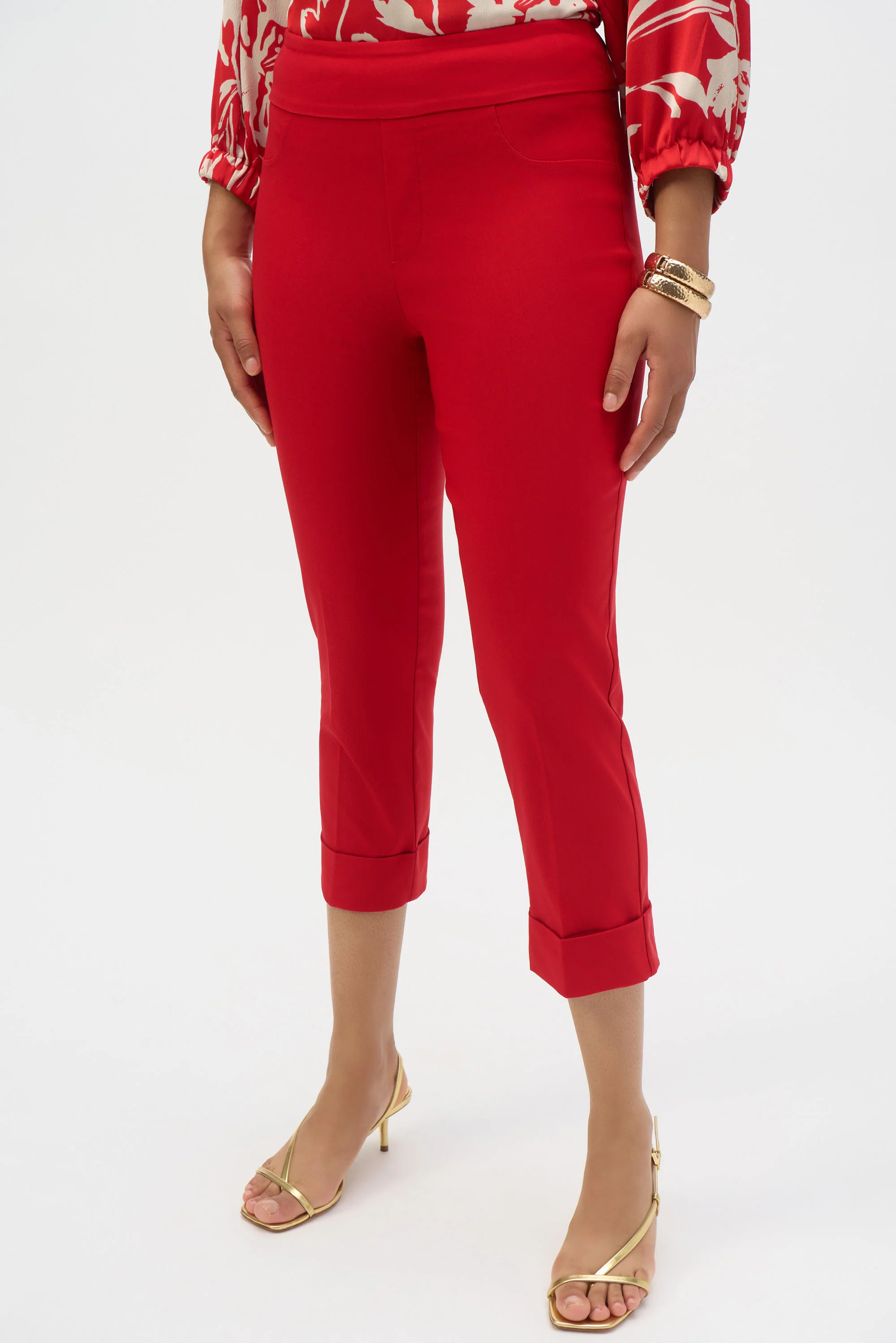Joseph Ribkoff Pull-On Capri Pants Style 252121 - Image 3