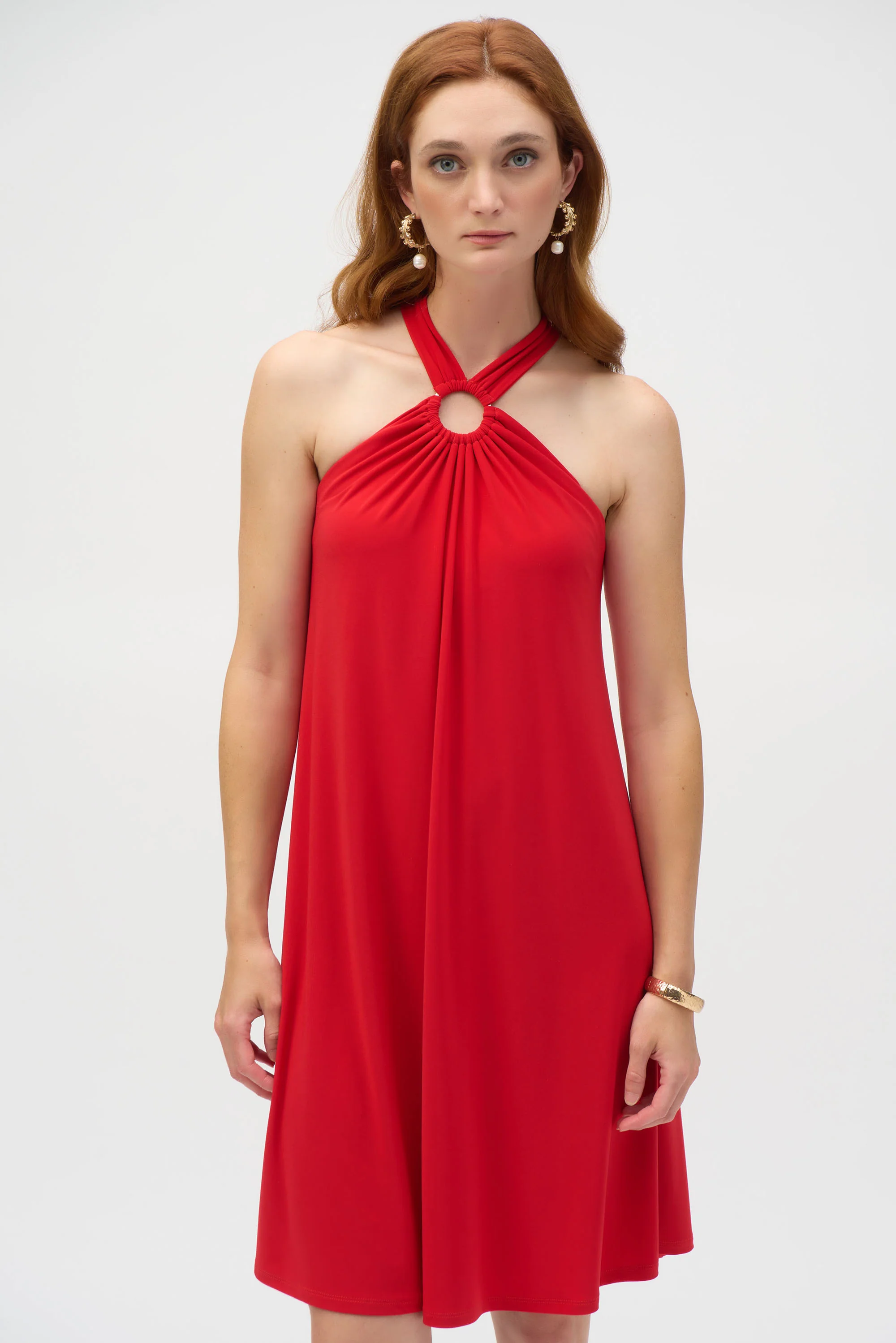 Joseph Ribkoff Trapeze Halter Dress Style 252090