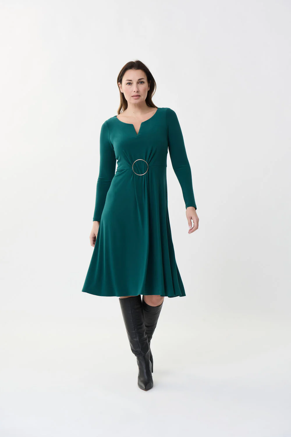 Joseph Ribkoff Rainforest Dress Style 223199 - Image 2