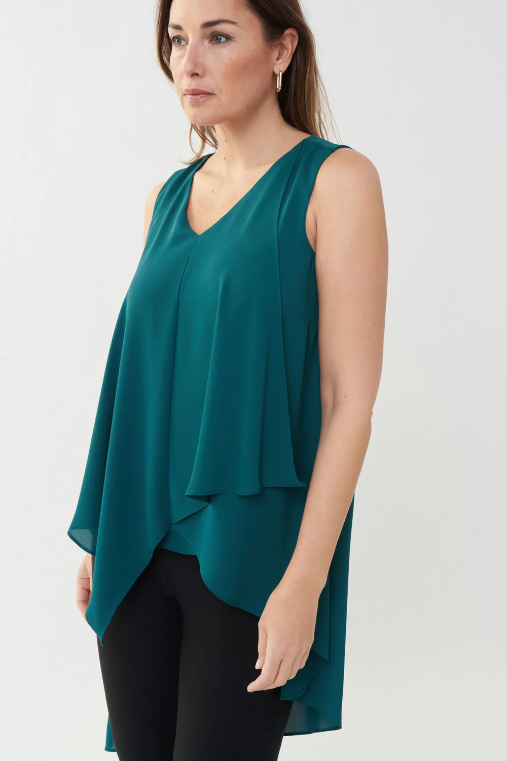 Joseph Ribkoff Rainforest Sleeveless Tunic Style 223211 - Image 2