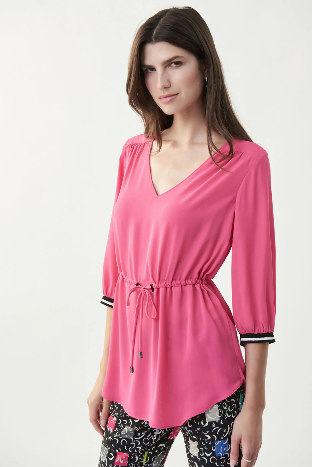 Joseph Ribkoff Raspberry Sorbet Top Style 221171