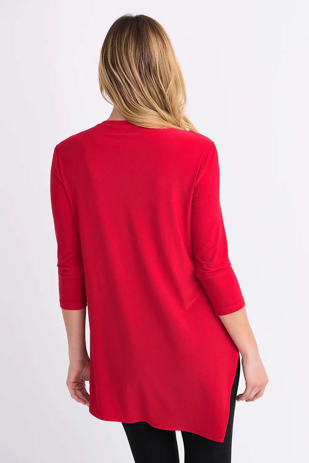 Joseph Ribkoff Red Tunic Style 161066 - Image 4