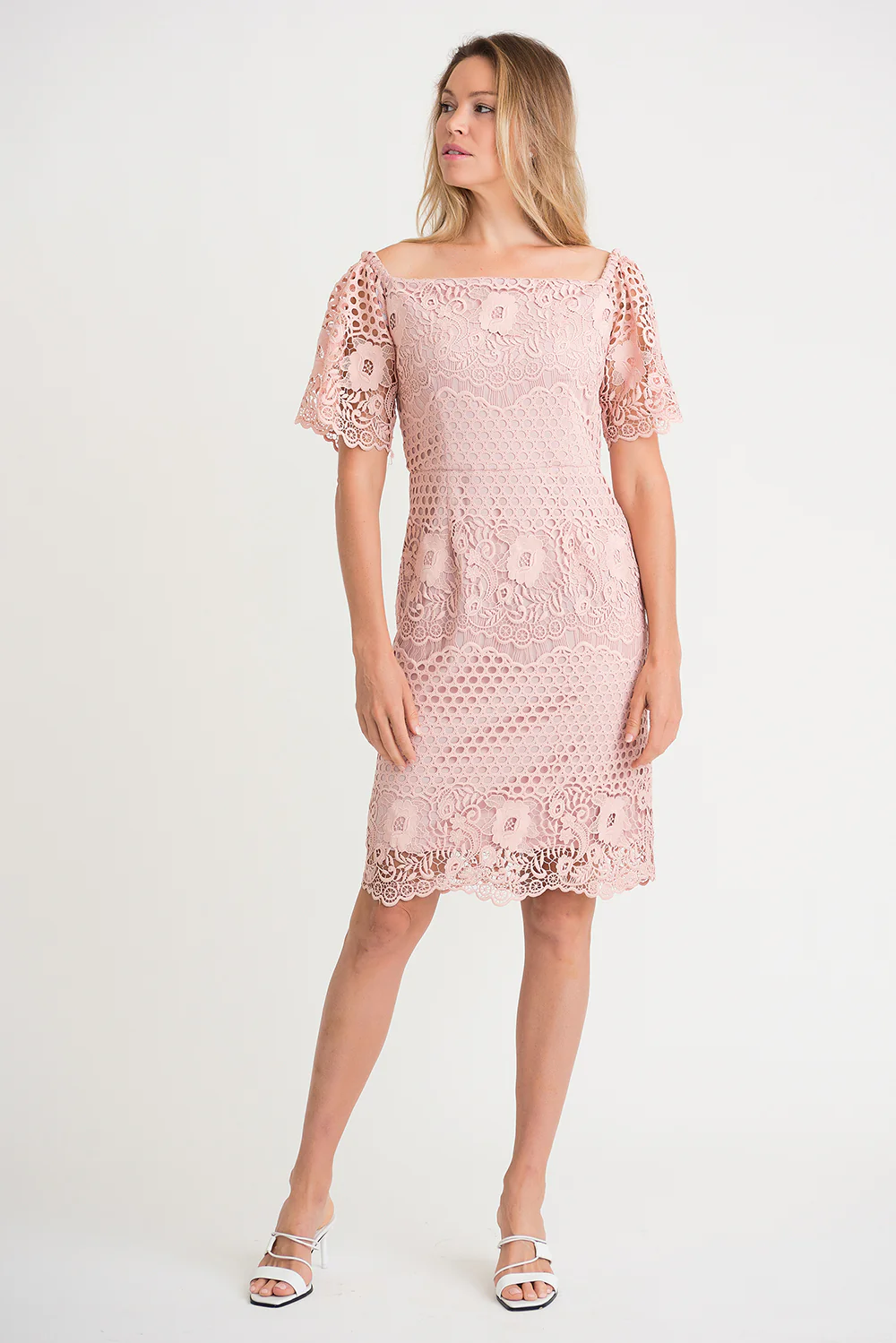 Joseph Ribkoff Rose Dress Style 202117