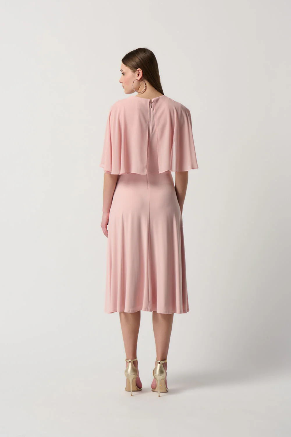 Joseph Ribkoff Rose Dress Style 231757 - Image 3
