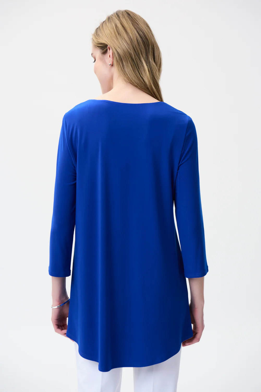 Joseph Ribkoff Royal Cut-Out Detail Top Style 221144 - Image 4