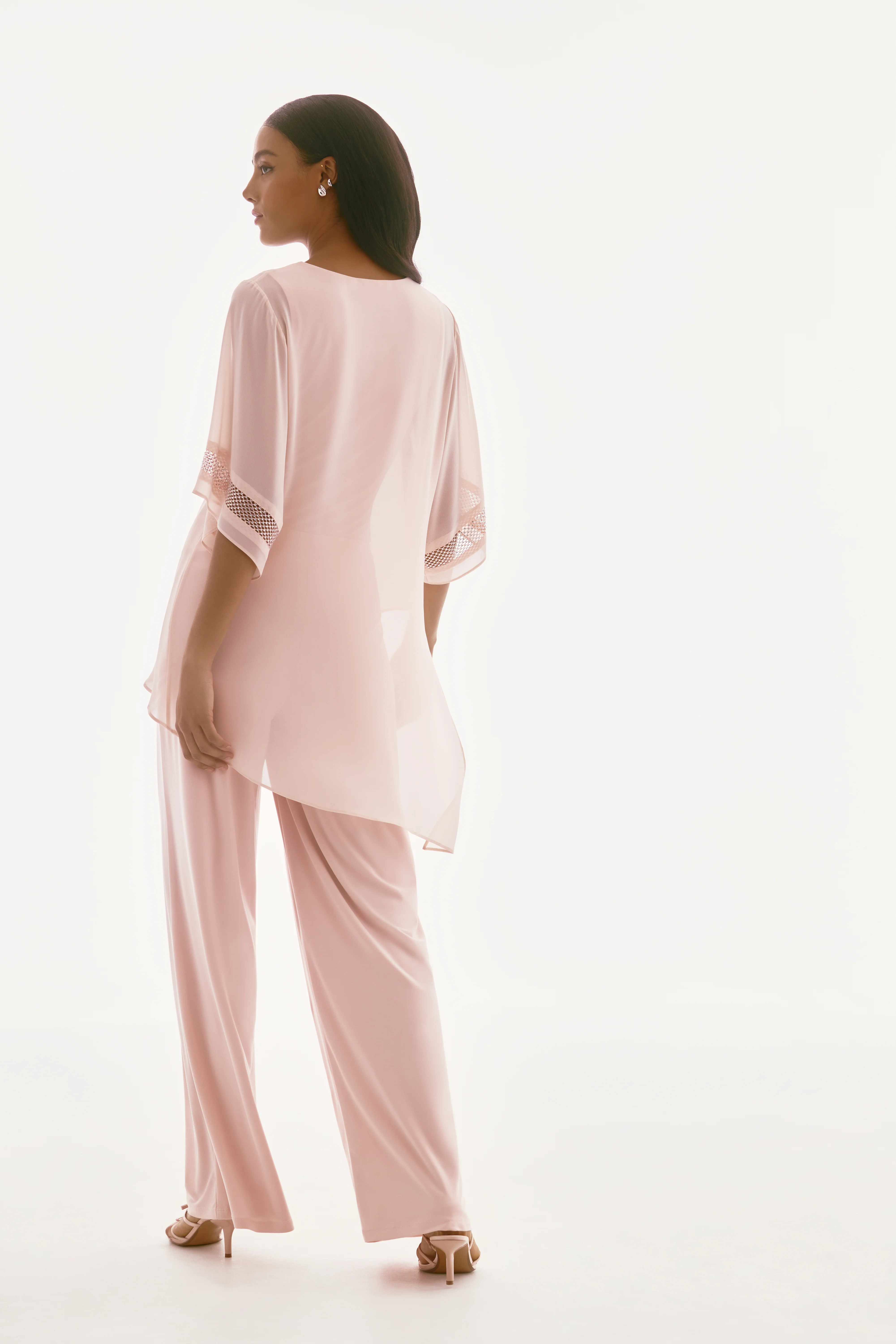 Joseph Ribkoff Asymmetrical Layered Top Style 251740 - Image 3