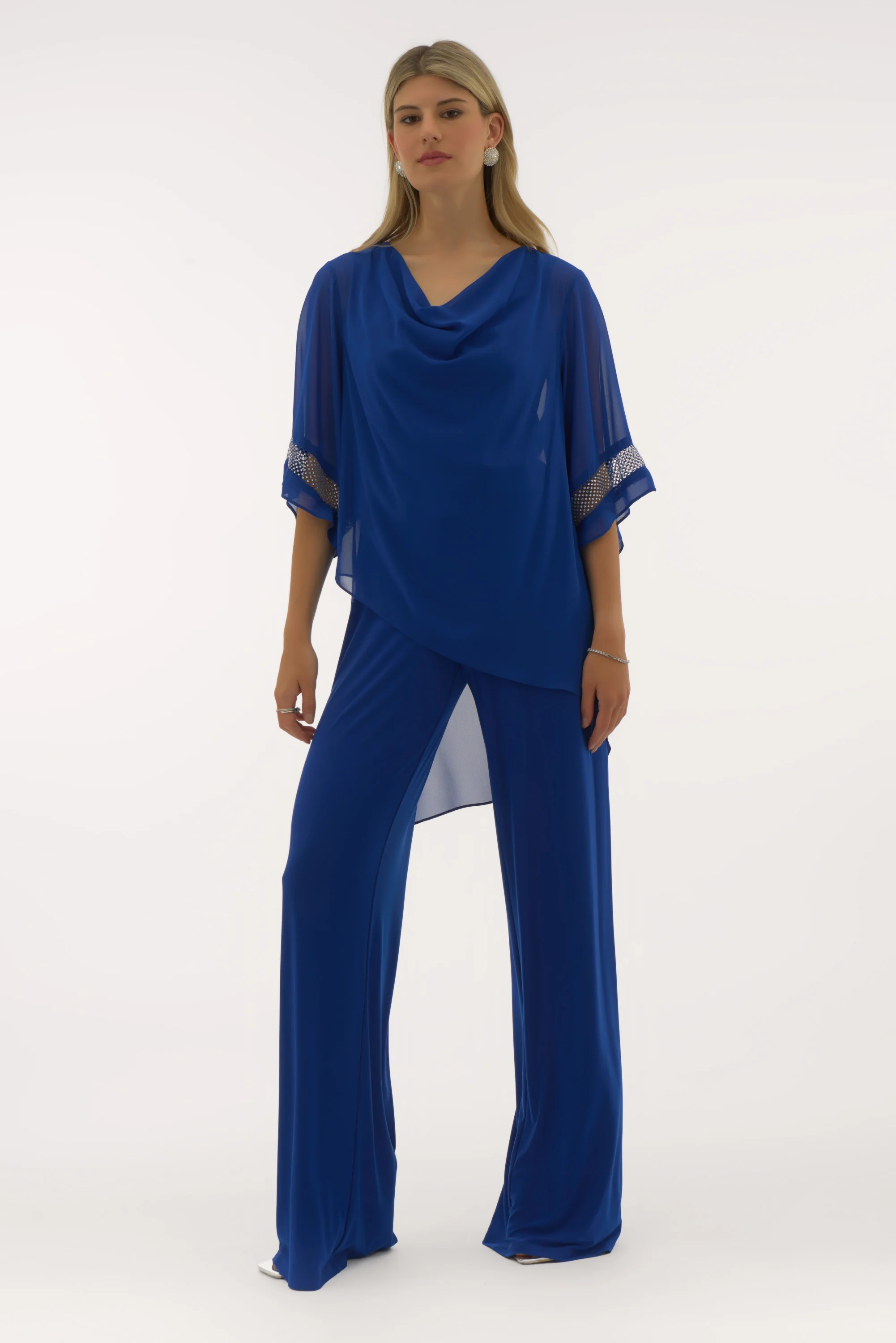 Joseph Ribkoff Asymmetrical Layered Top Style 251740 - Image 6