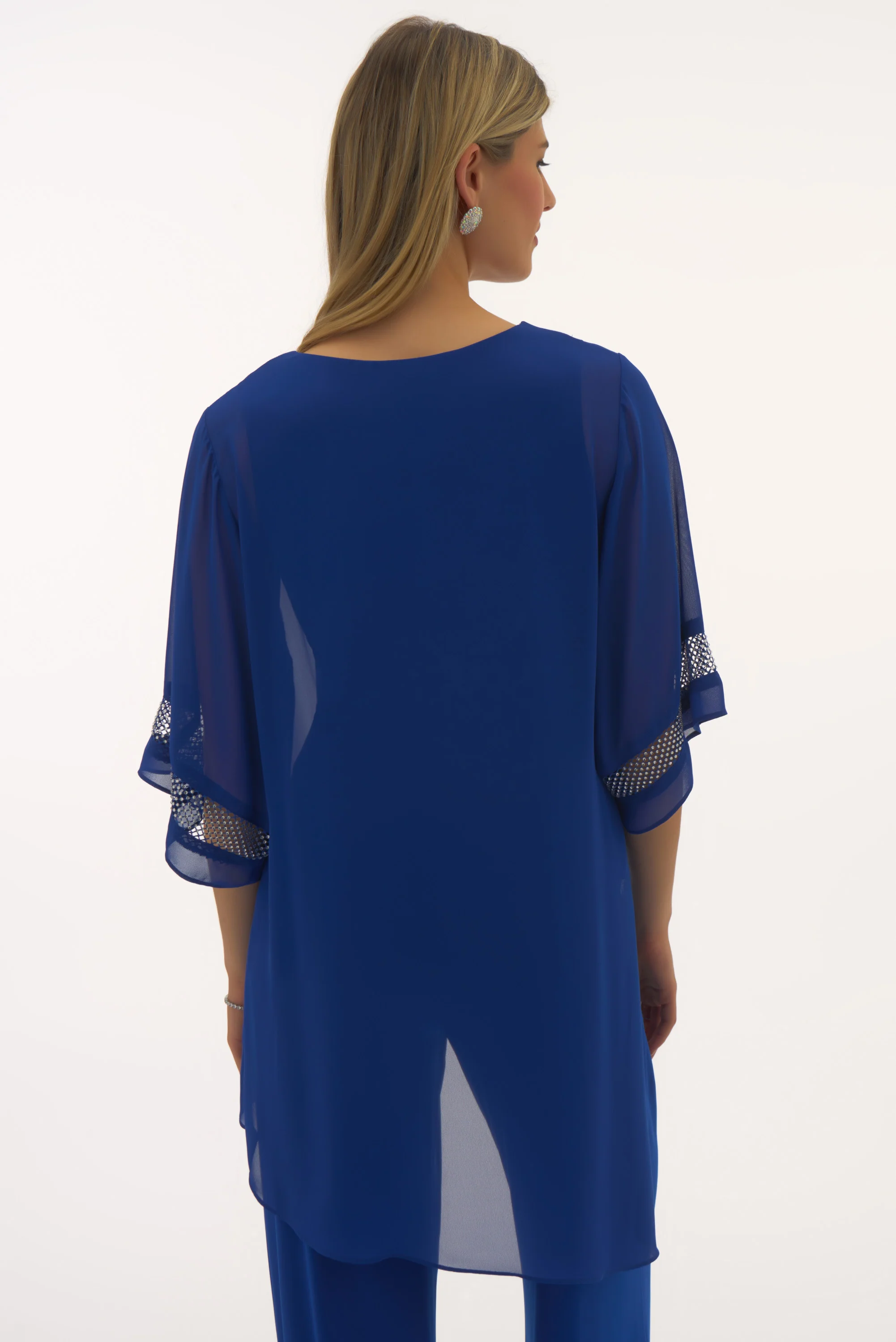 Joseph Ribkoff Asymmetrical Layered Top Style 251740 - Image 7