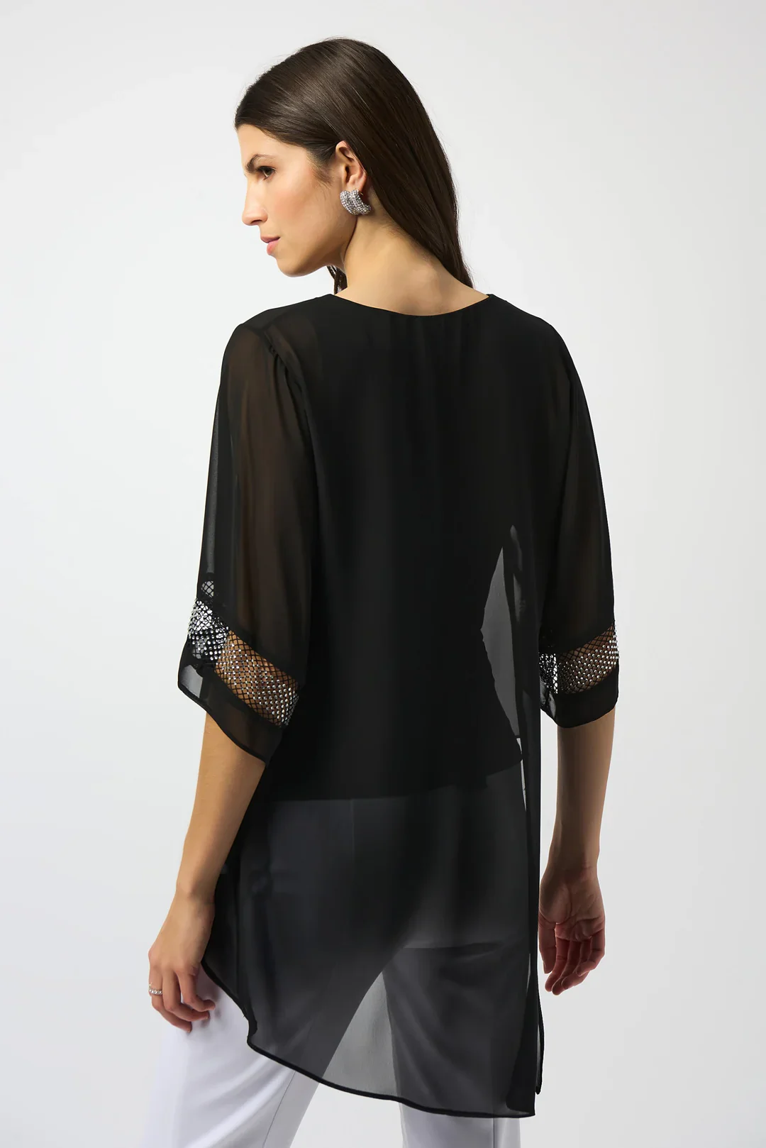 Joseph Ribkoff Asymmetrical Layered Top Style 251740 - Image 9