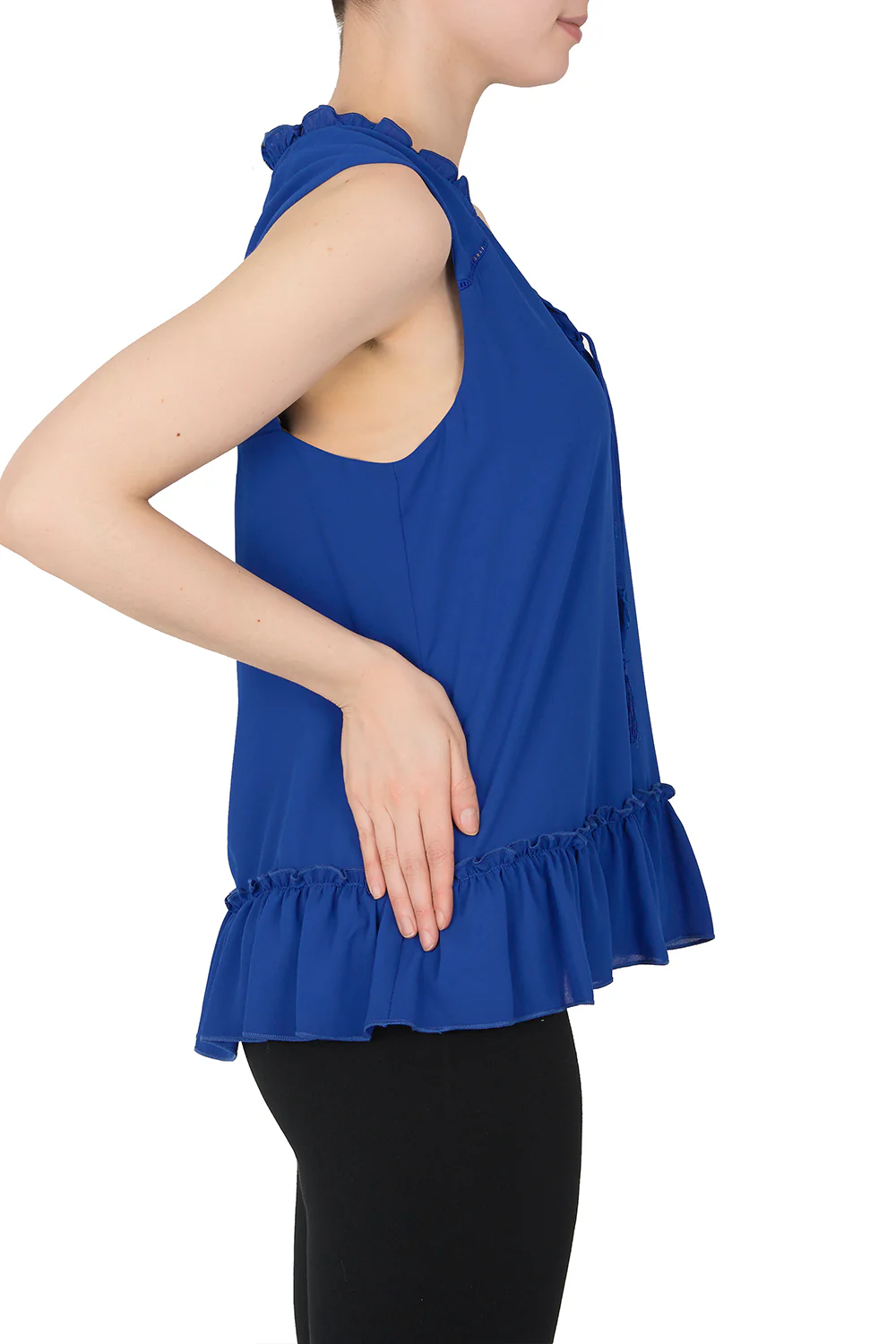 Joseph Ribkoff Royal Sapphire Top Style 182292 - Image 3