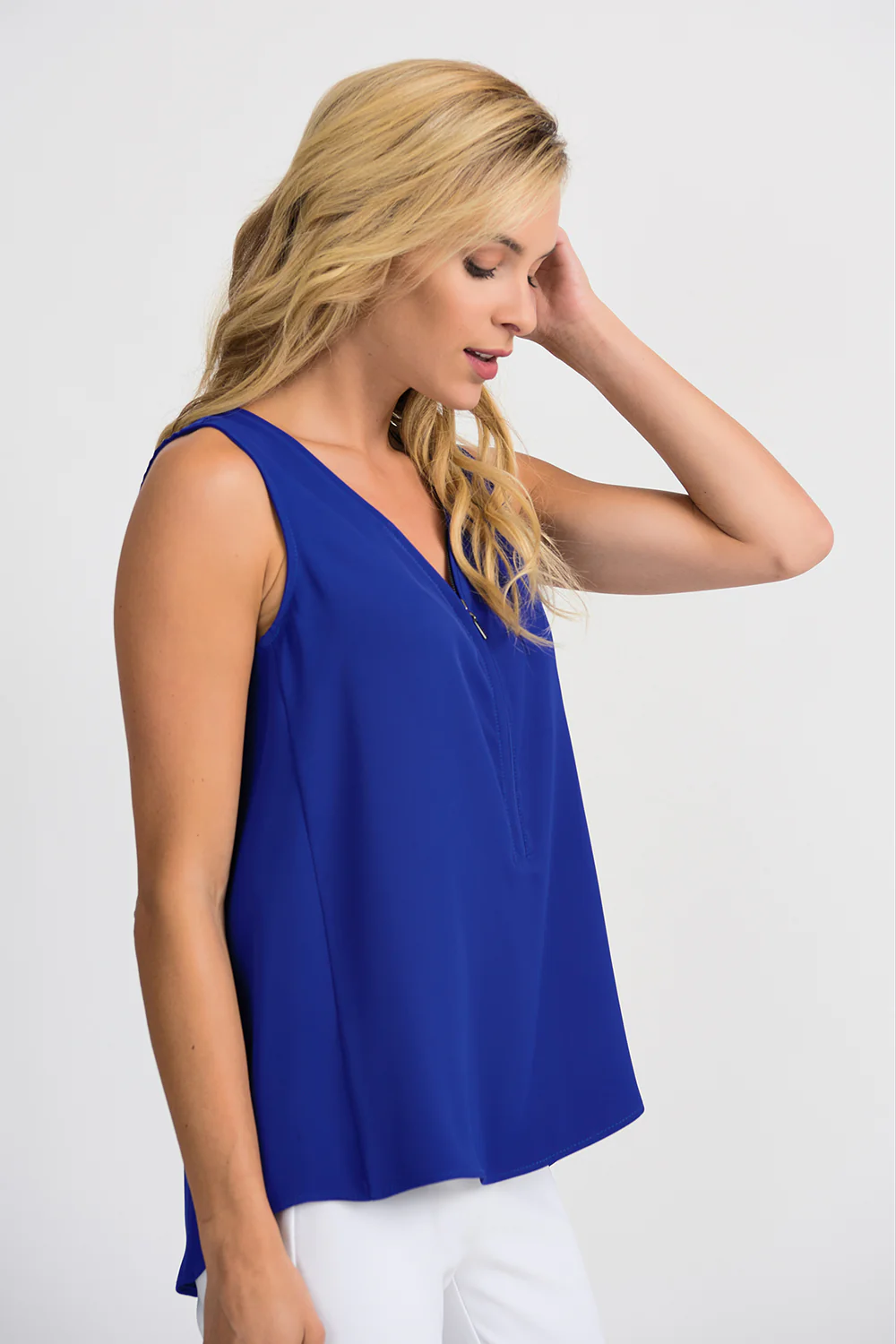Joseph Ribkoff Royal Sapphire Top Style 201507 - Image 3
