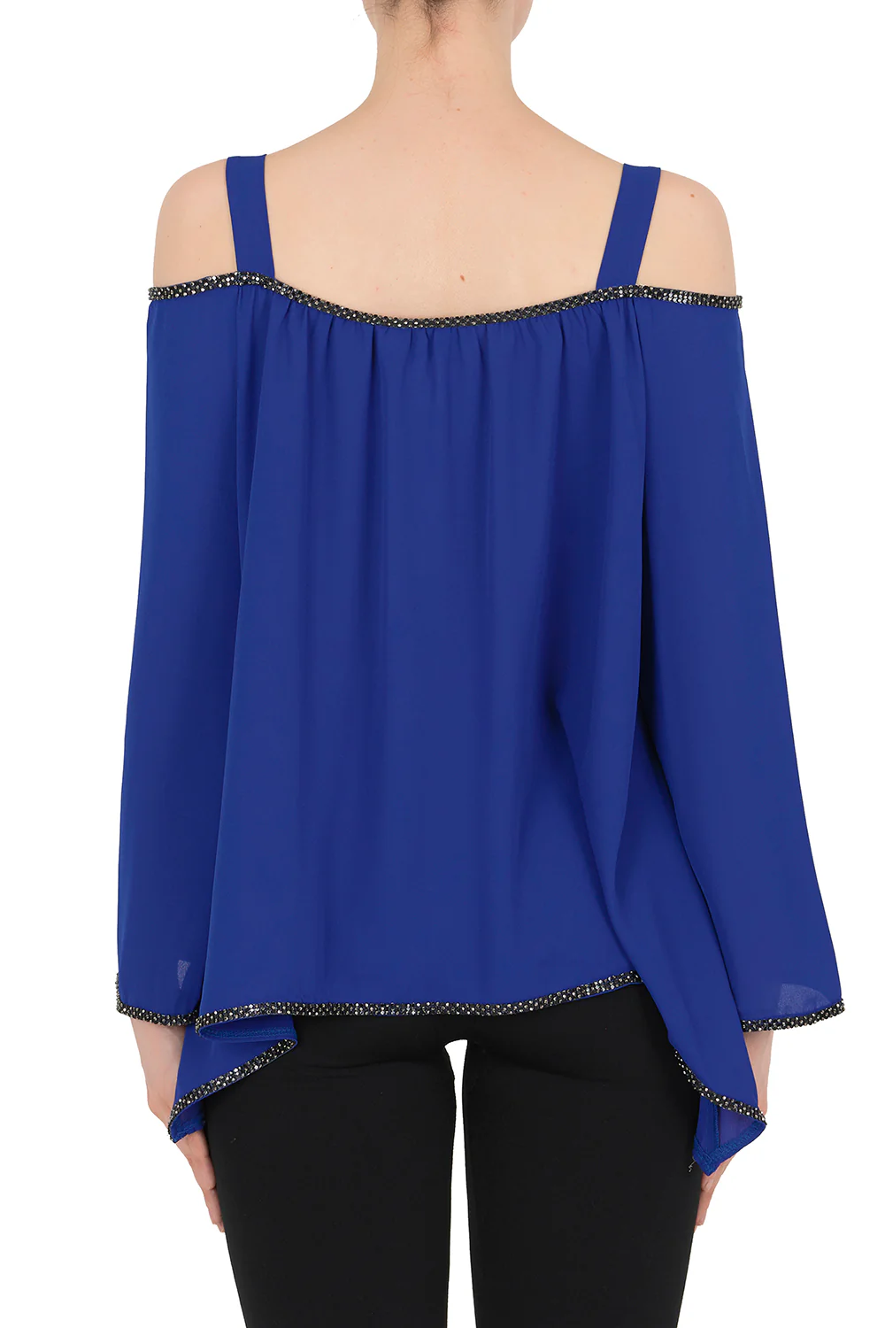 Joseph Ribkoff Royal Top Style 192251 - Image 2
