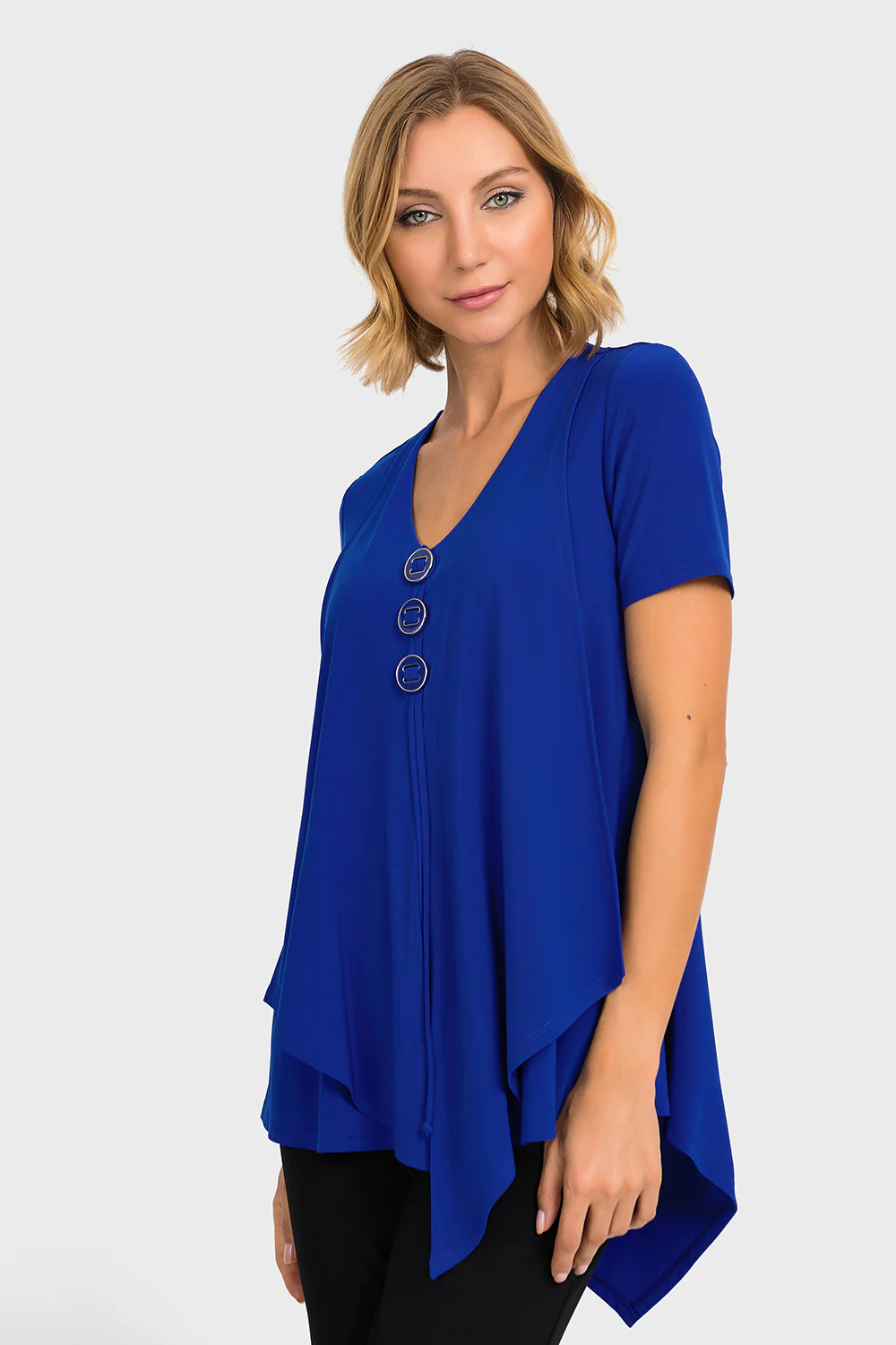 Joseph Ribkoff Royal Top Style 193131 - Image 3