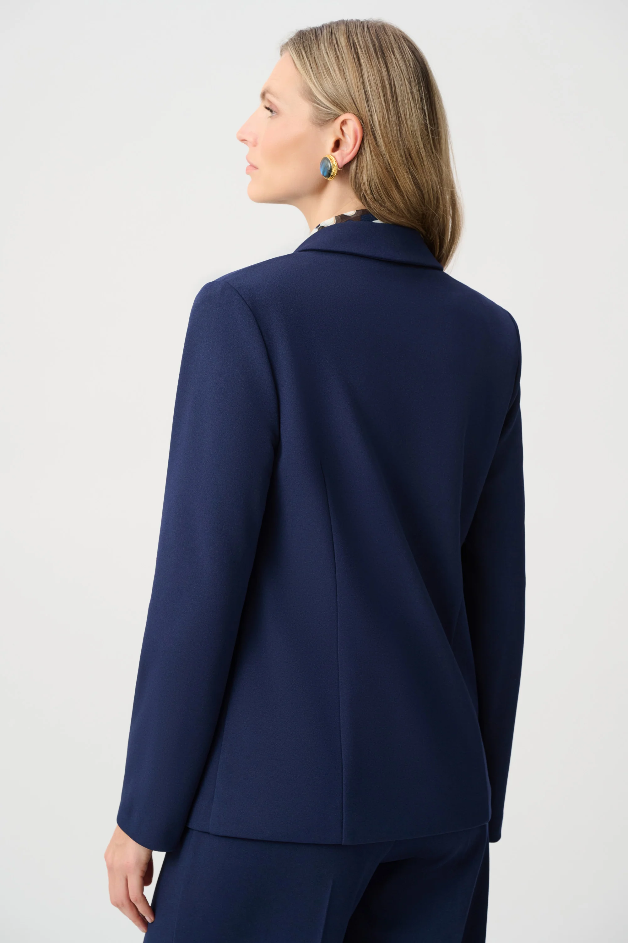 Joseph Ribkoff Scuba Crepe Fitted Blazer Style 263086 - Image 8