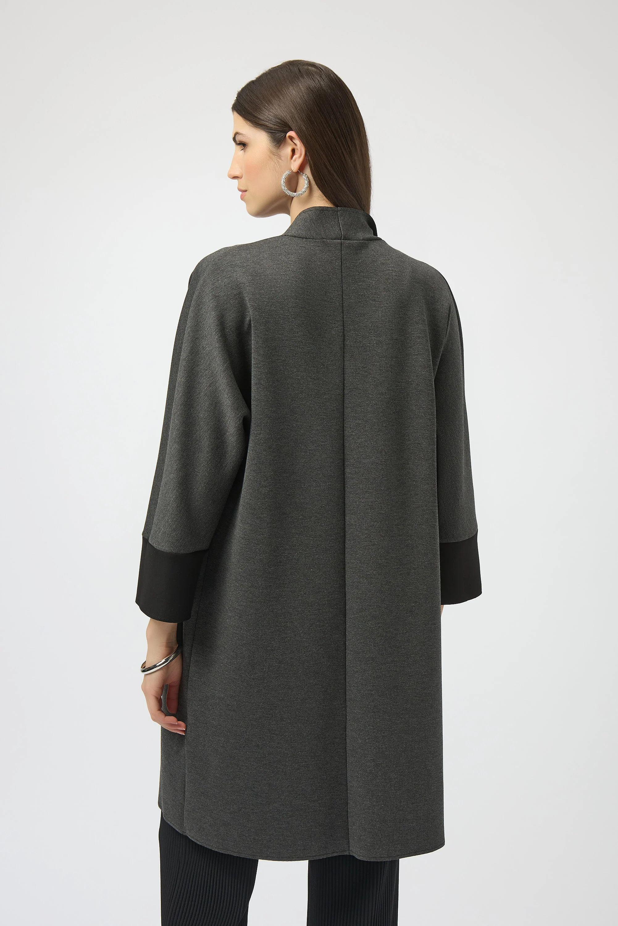 Joseph Ribkoff Scuba Jersey Straight Cover-Up Style 254040 - Image 2