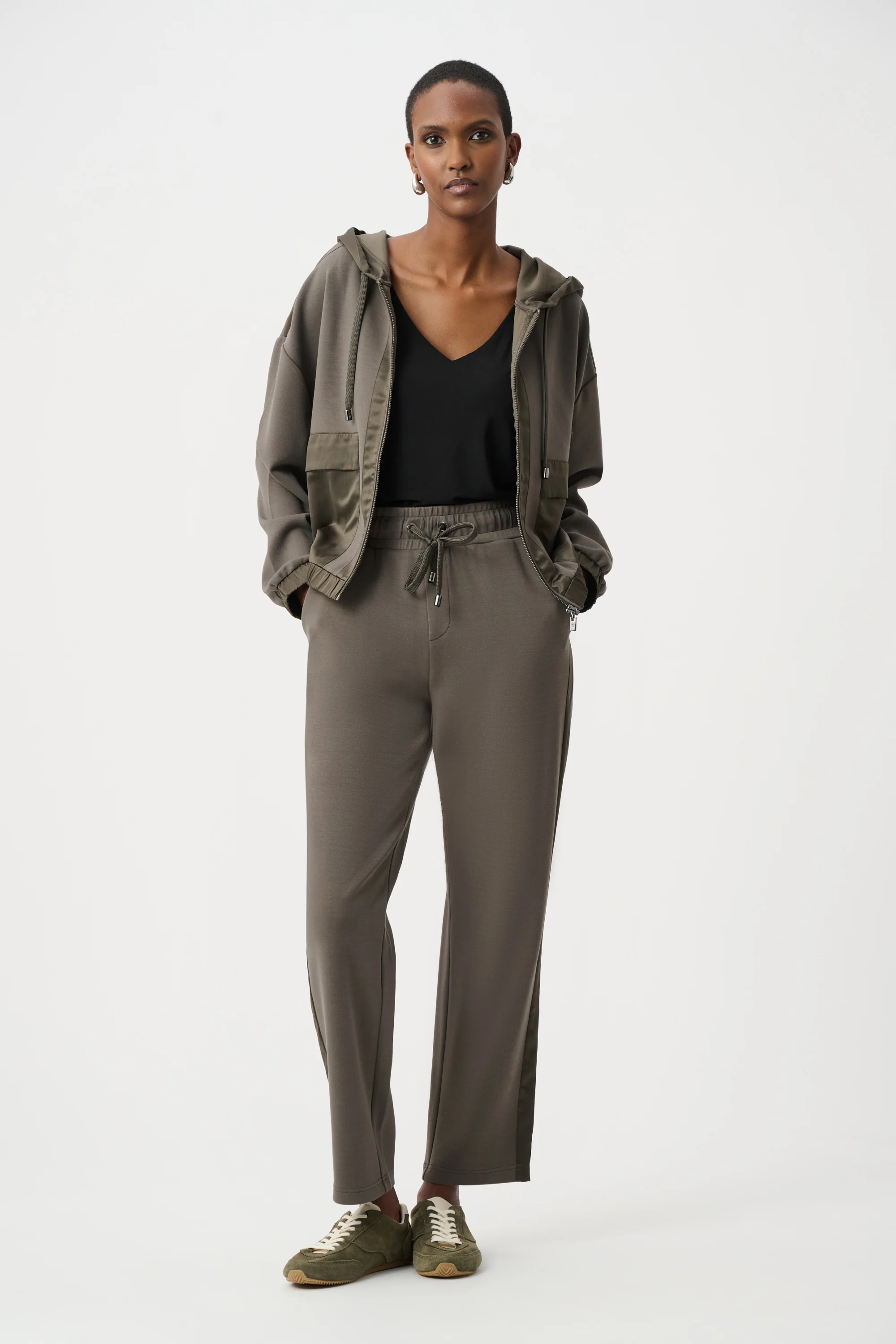 Joseph Ribkoff Scuba Jersey Straight Leg Pants Style 263623 - Image 5