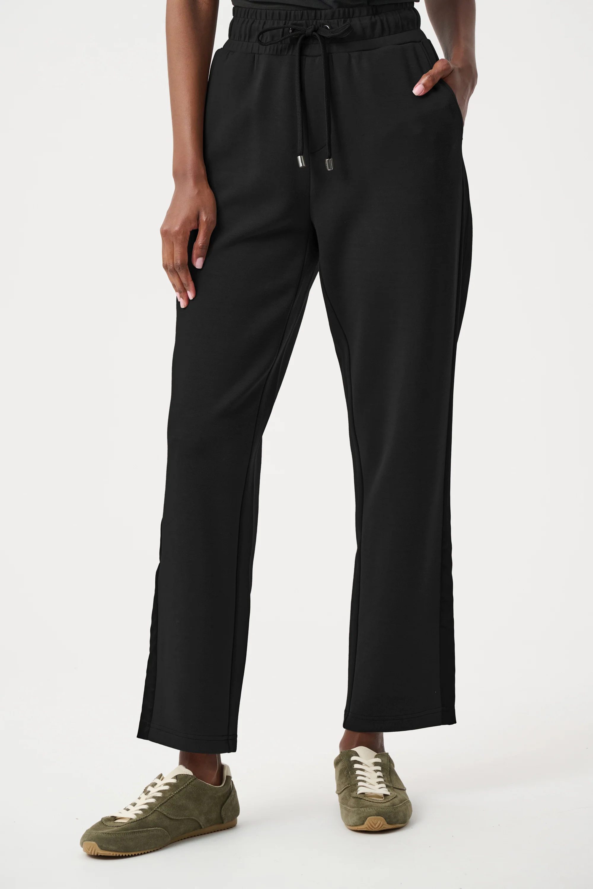 Joseph Ribkoff Scuba Jersey Straight Leg Pants Style 263623 - Image 6