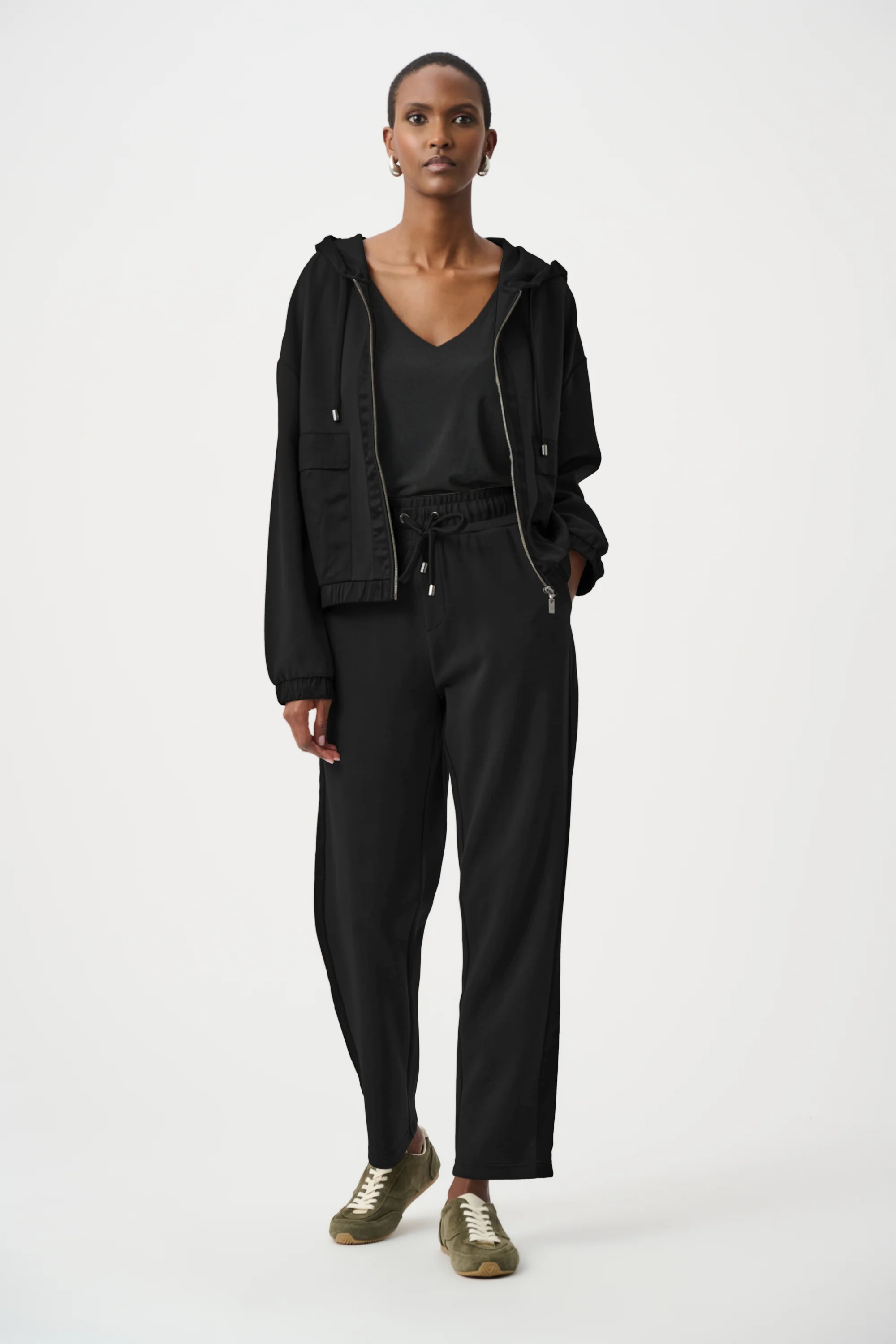 Joseph Ribkoff Scuba Jersey Straight Leg Pants Style 263623 - Image 7