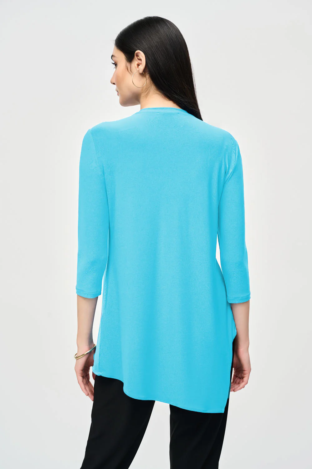 Joseph Ribkoff Seaview Asymmetric Tunic Style 161066S24 - Image 2