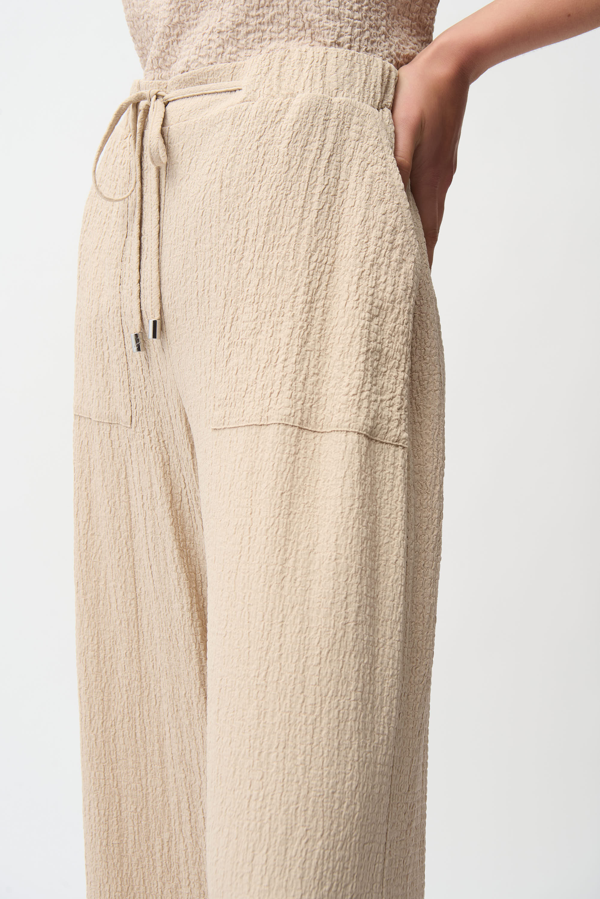 Joseph Ribkoff Pull-On Crop Pants With Front Pockets Style 261197 - Image 6
