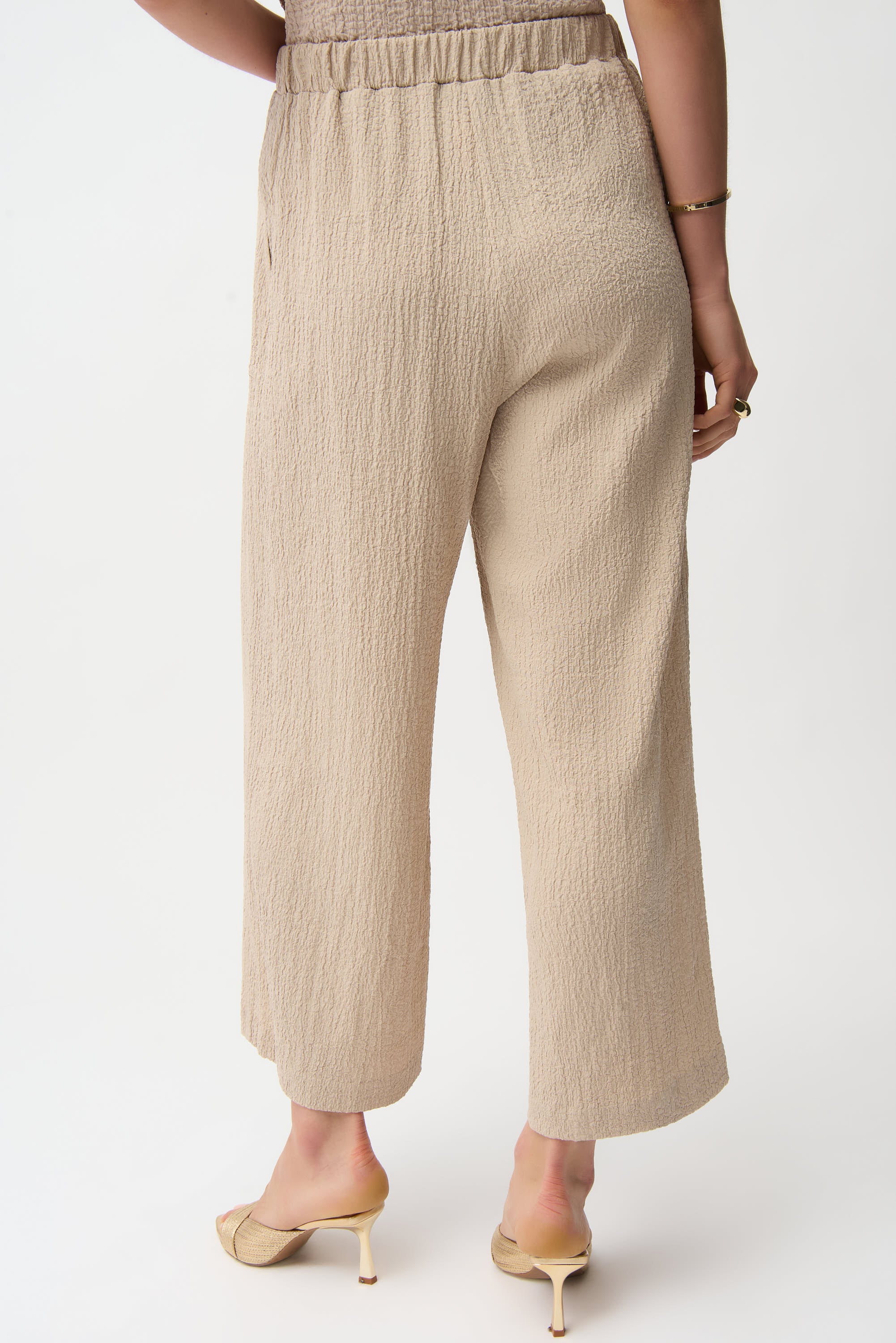 Joseph Ribkoff Pull-On Crop Pants With Front Pockets Style 261197 - Image 7