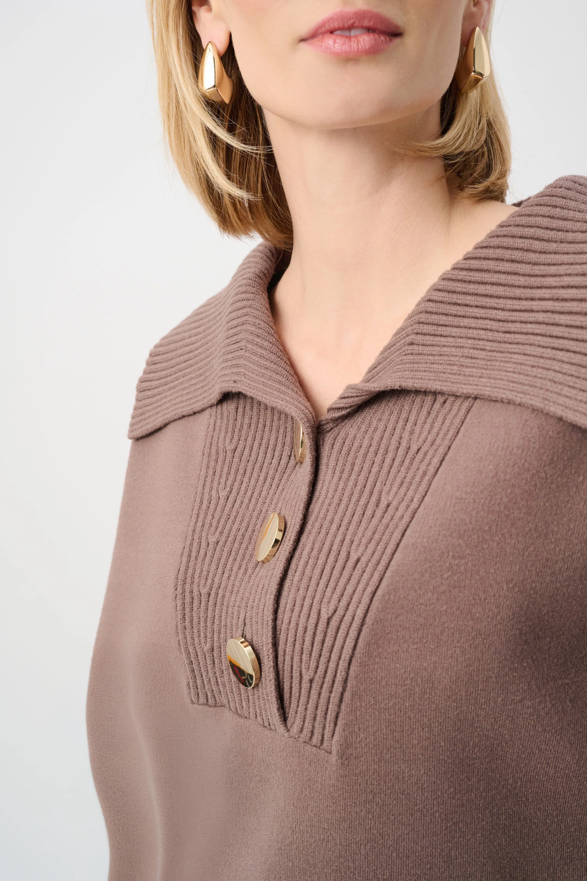 Joseph Ribkoff Shawl-Neck Sweater Style 263938 - Image 4