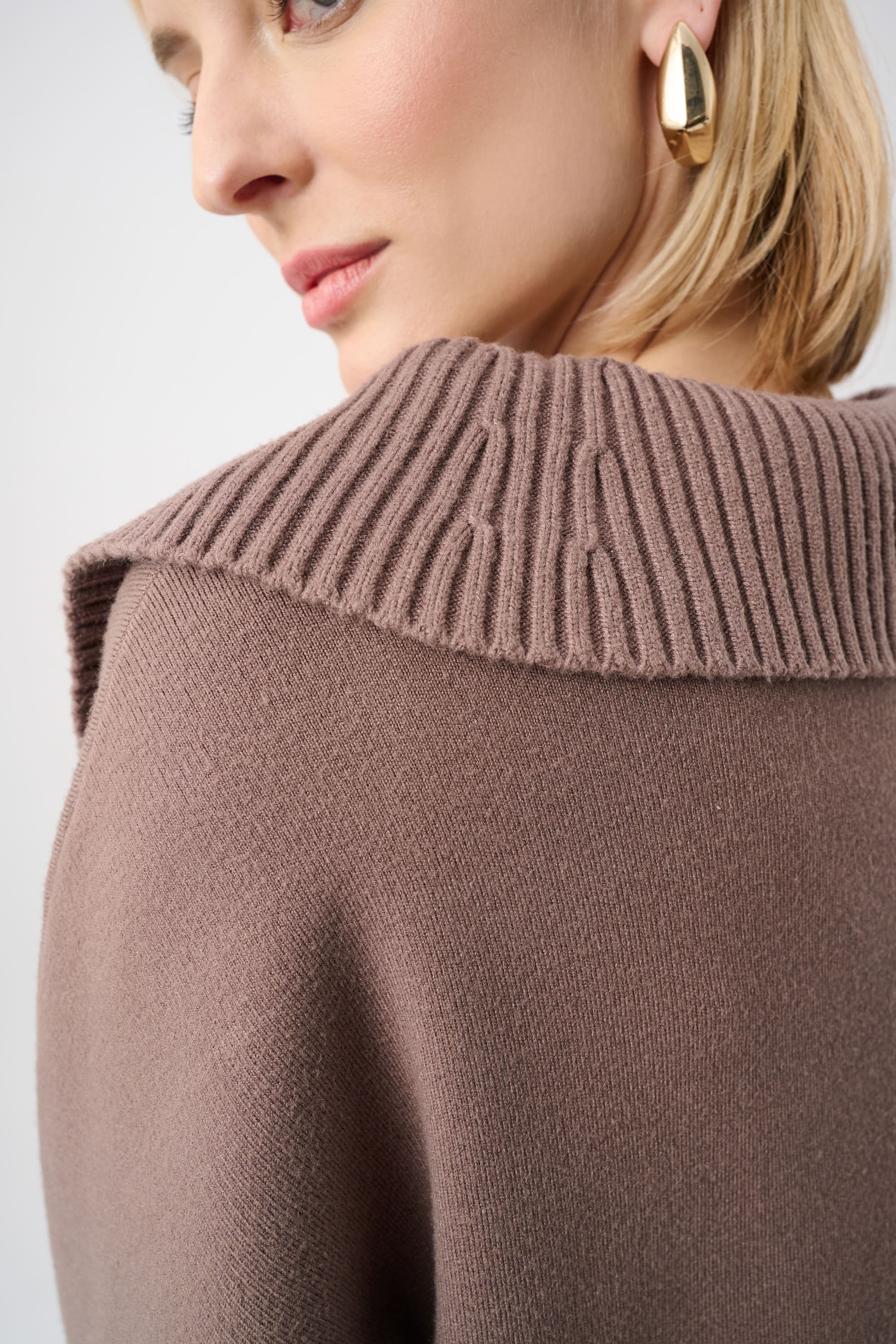 Joseph Ribkoff Shawl-Neck Sweater Style 263938 - Image 5
