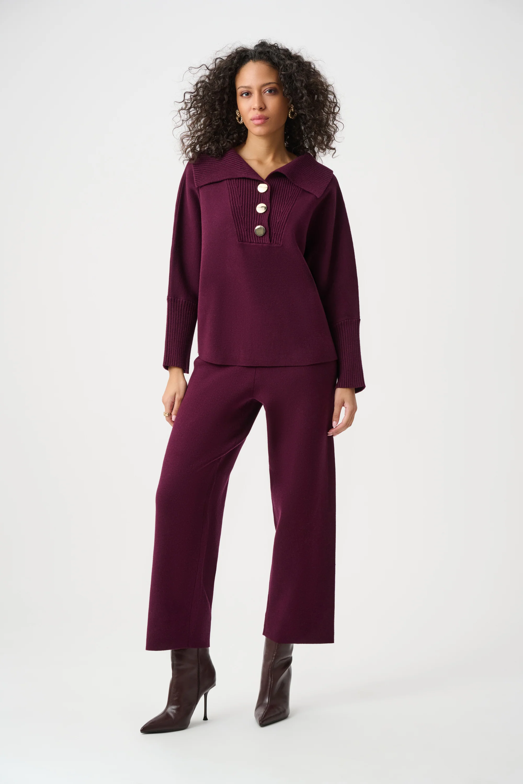 Joseph Ribkoff Shawl-Neck Sweater Style 263938 - Image 7