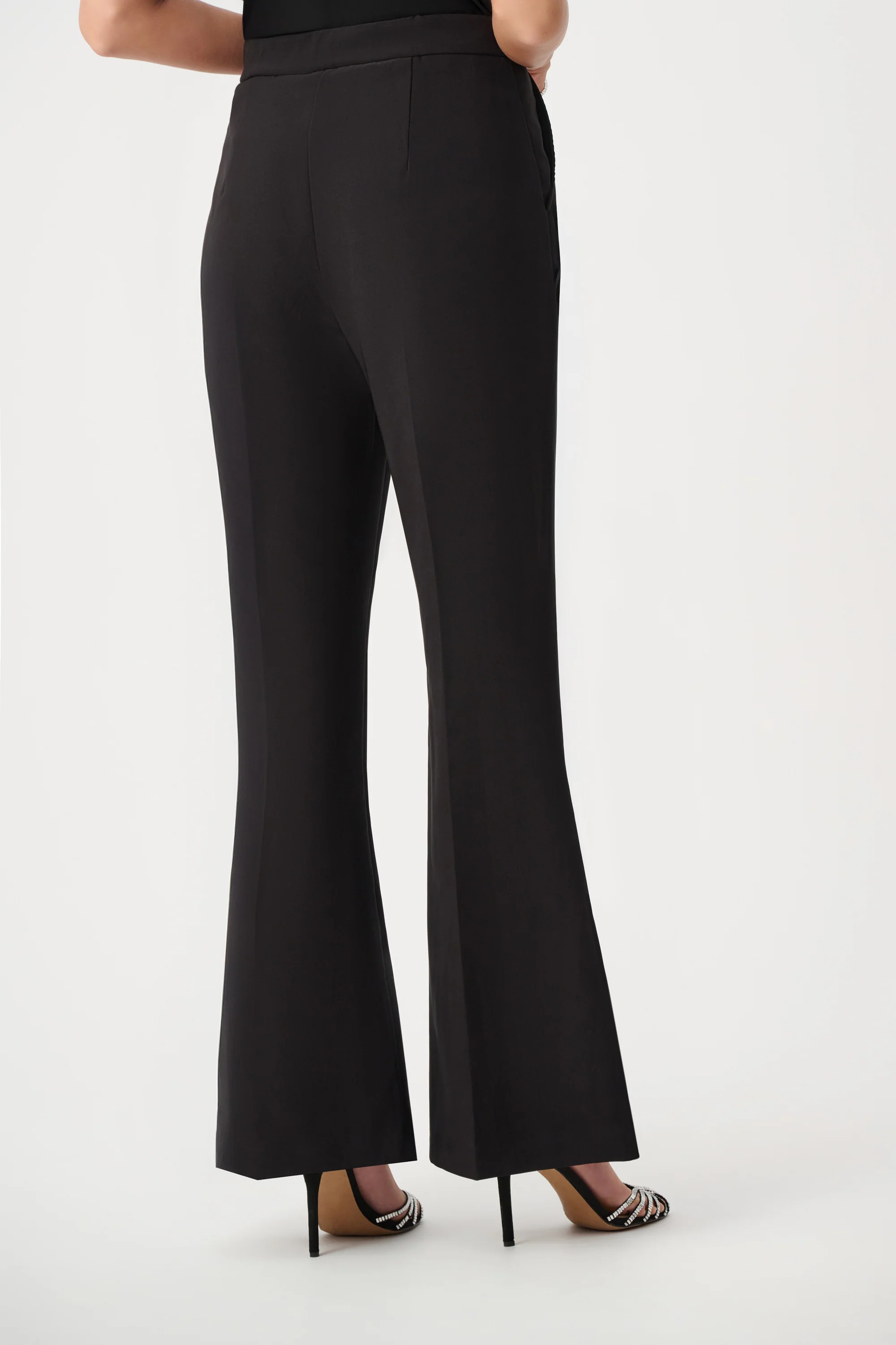 Joseph Ribkoff Signature Lux Twill Flared Pull-On Pants Style 263746 - Image 5