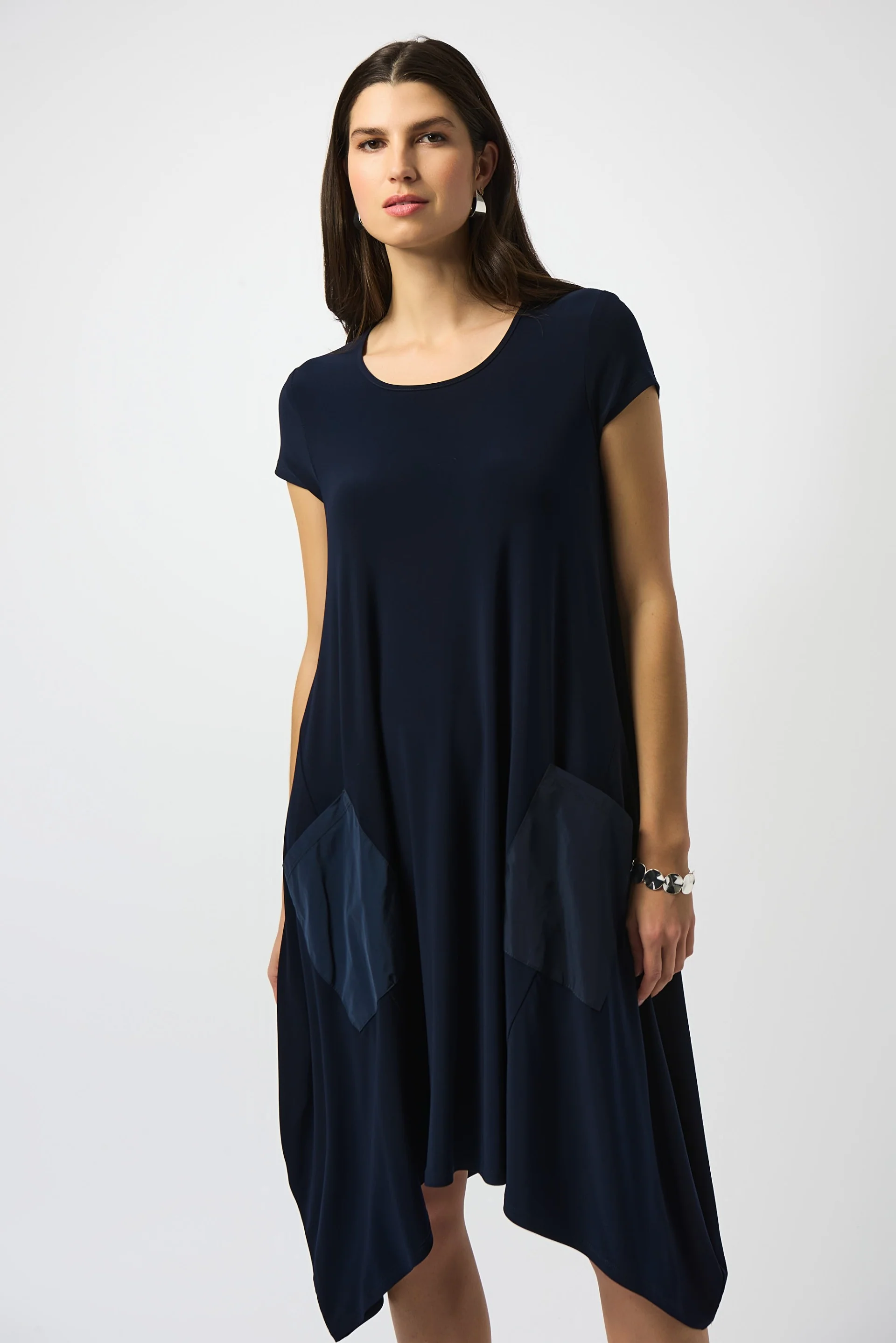 Joseph Ribkoff Silky Knit Cocoon Dress Style 251146 - Image 6