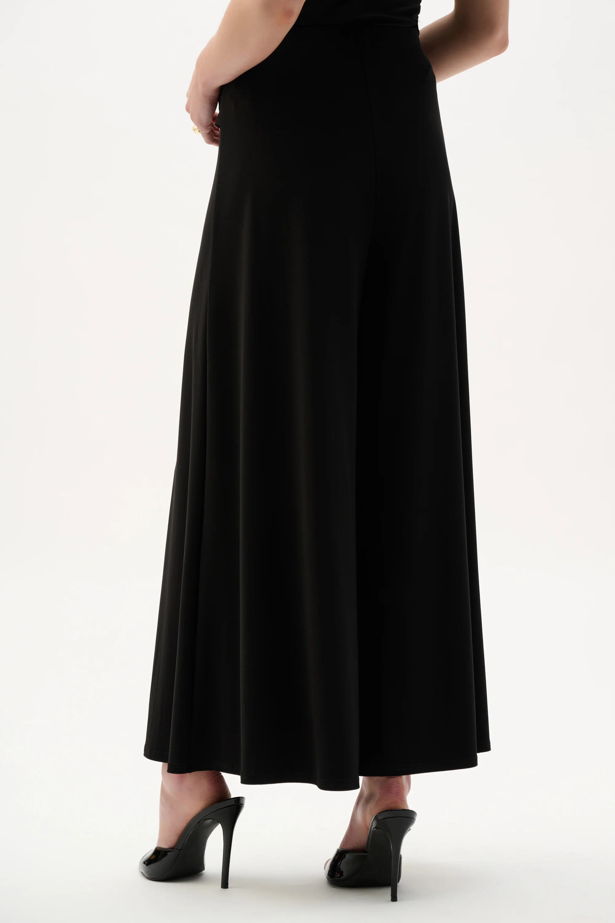 Joseph Ribkoff Culotte Pull-On Pants With Buckle Detail Style 262150 - Image 3