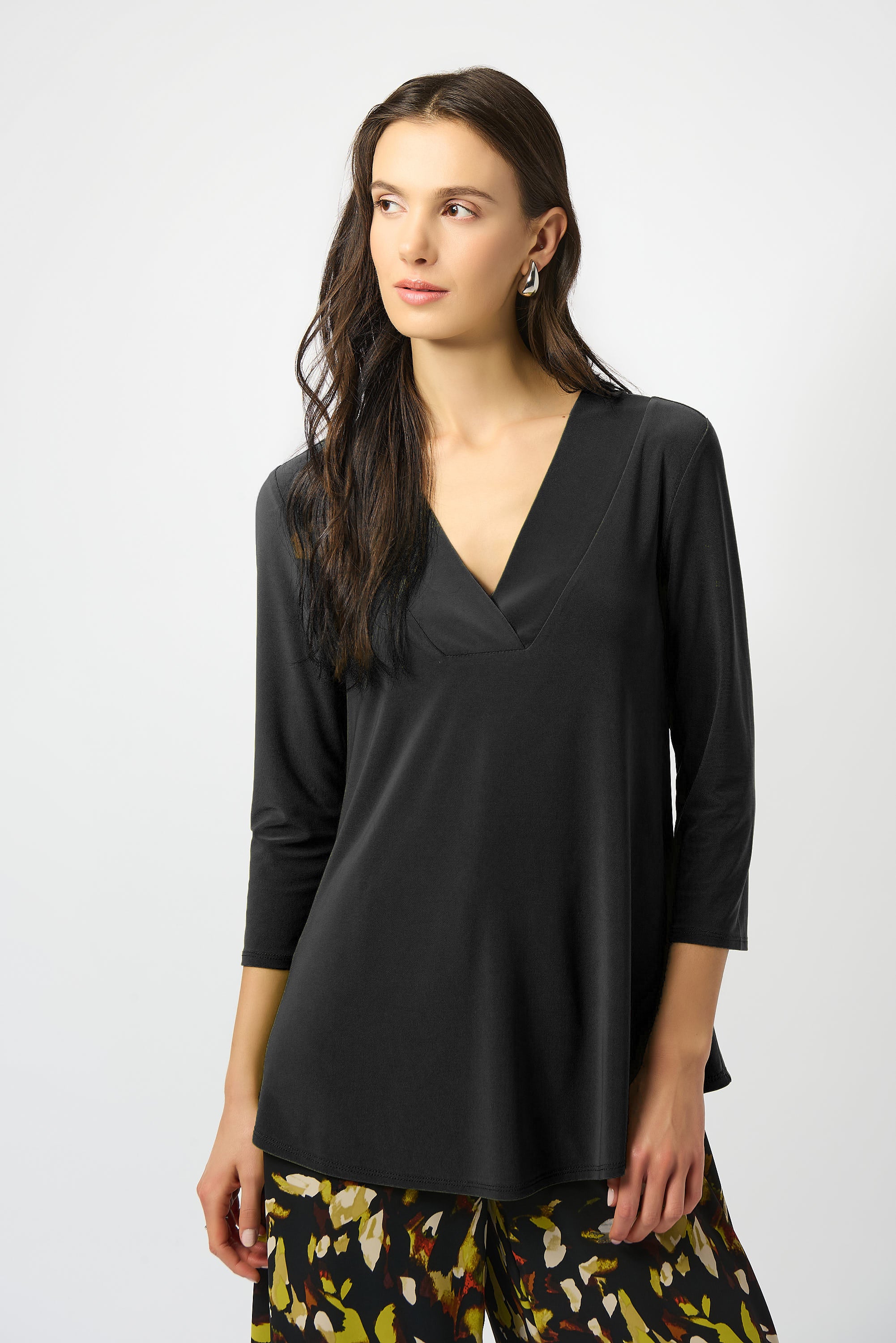 Joseph Ribkoff Silky Knit Flared Top Style 253112 - Image 7