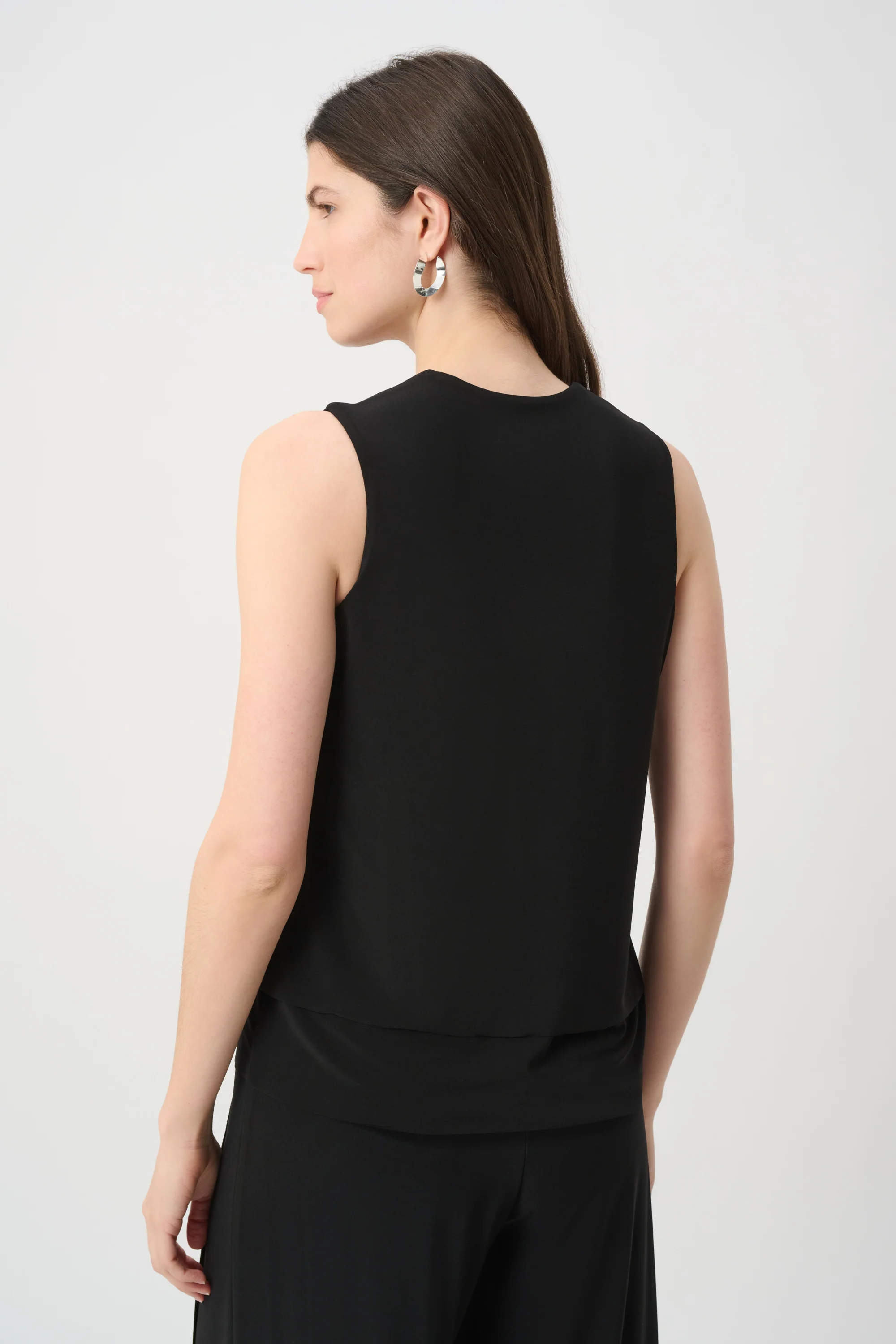 Joseph Ribkoff Silky Knit Layered Sleeveless Top Style 261189 - Image 4