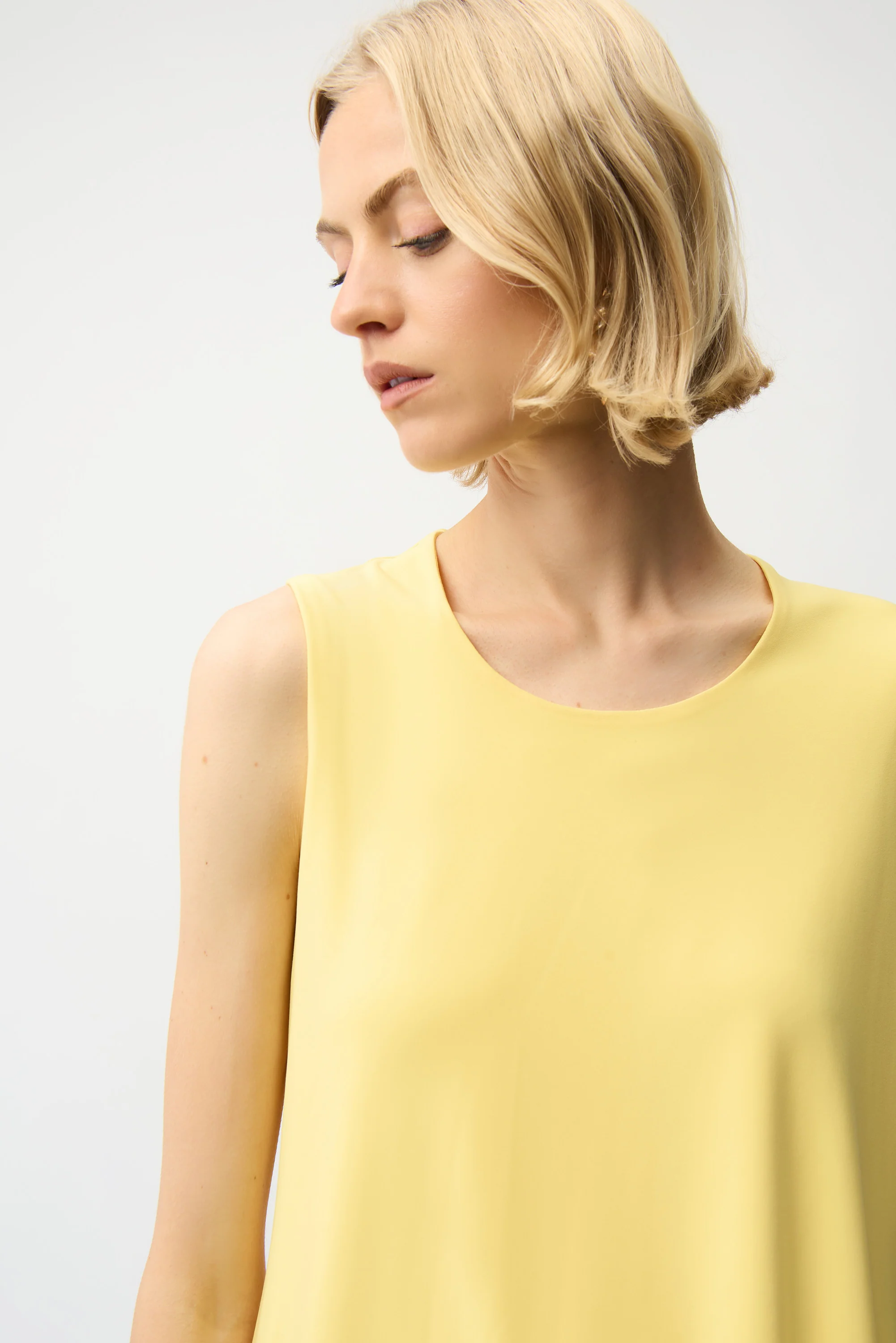 Joseph Ribkoff Silky Knit Layered Sleeveless Top Style 261189 - Image 8