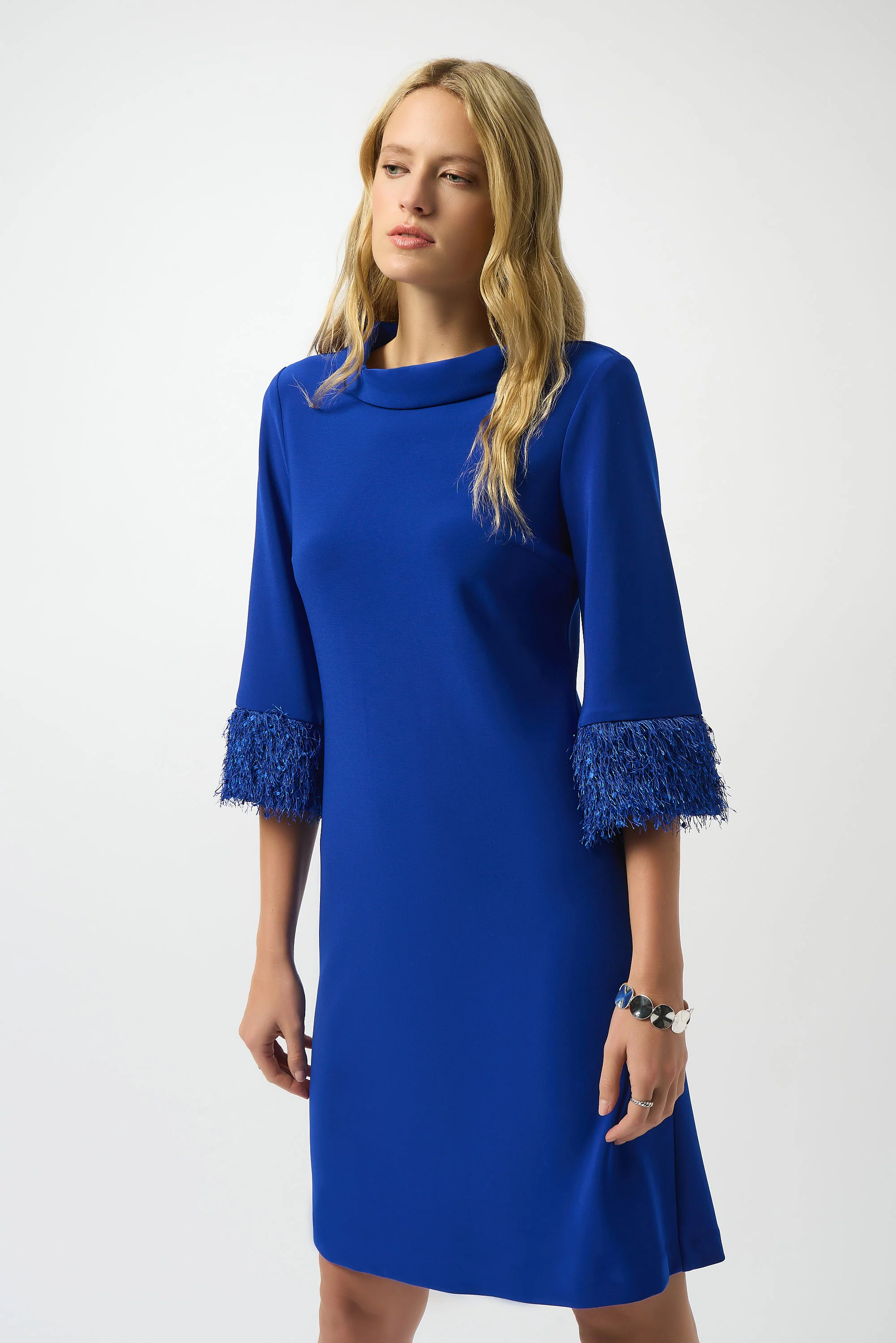 Joseph Ribkoff A-Line Dress Style 253054 - Image 4