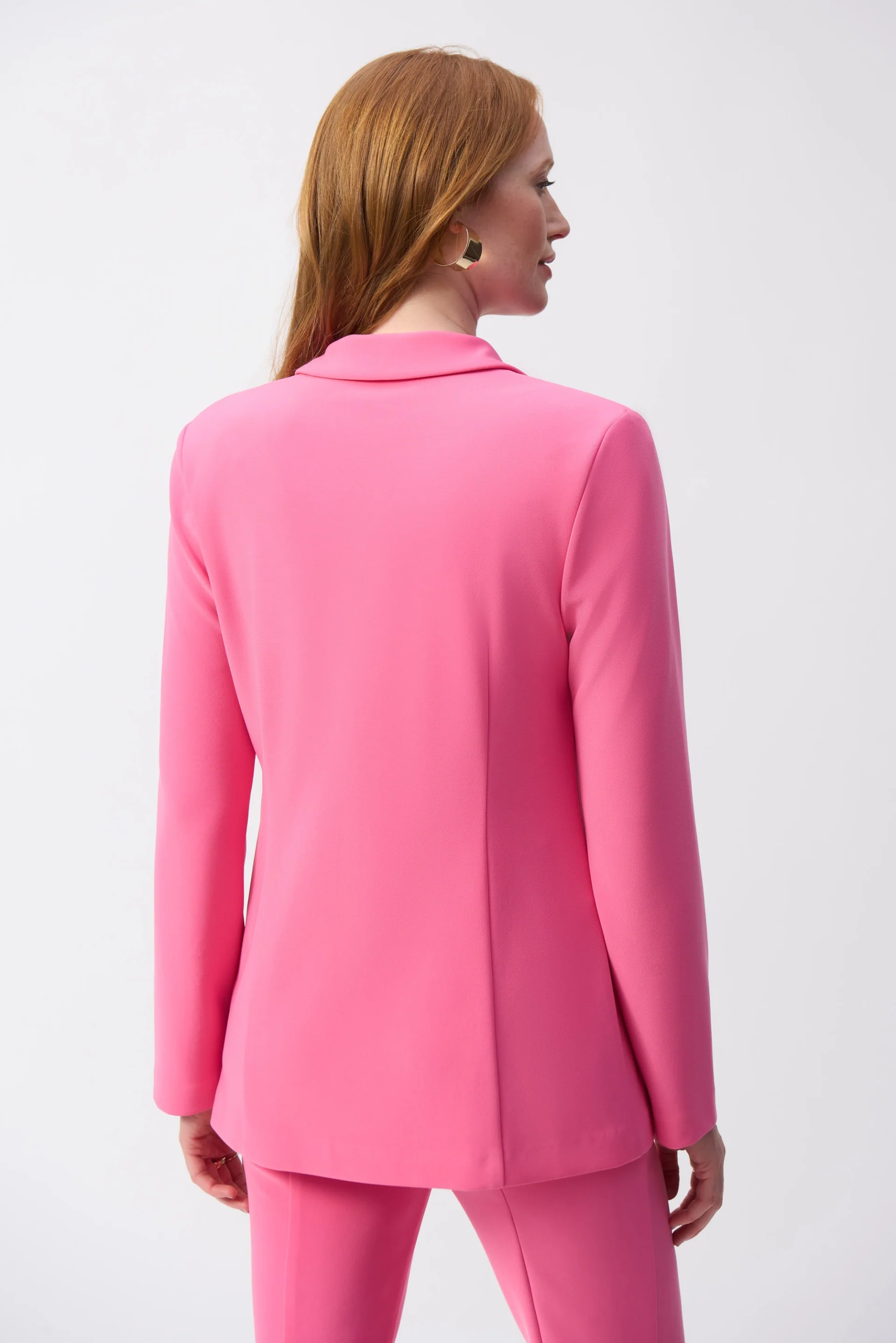 Joseph Ribkoff Silky Knit Straight Blazer Style 251240 - Image 4