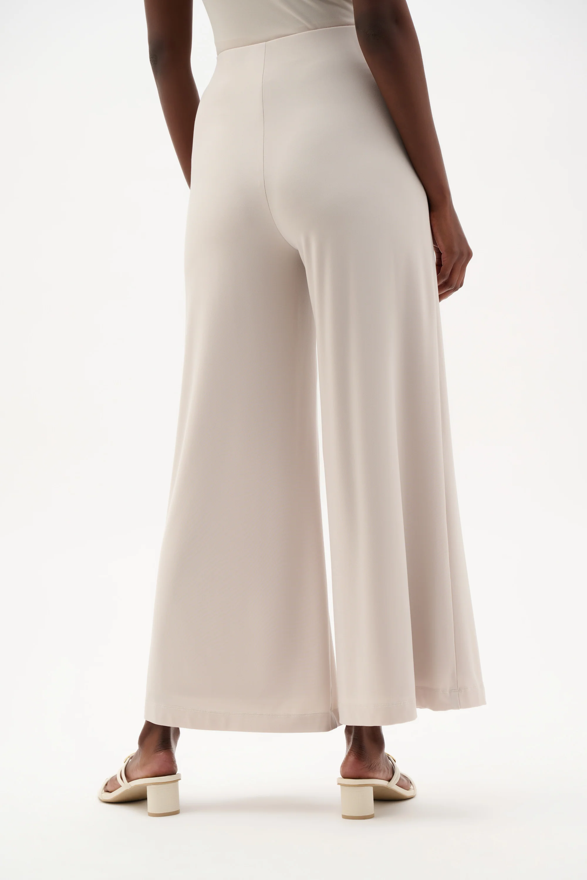 Joseph Ribkoff Silky Knit Wide Leg Pull-On Pants 262254 - Image 4