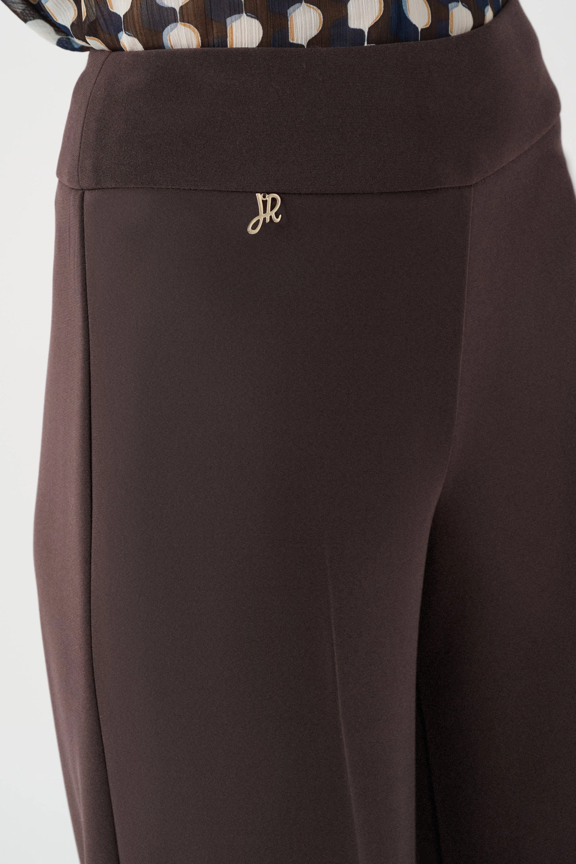 Joseph Ribkoff Silky Knit Wide-Leg Pull-On Pants Style 263074 - Image 4