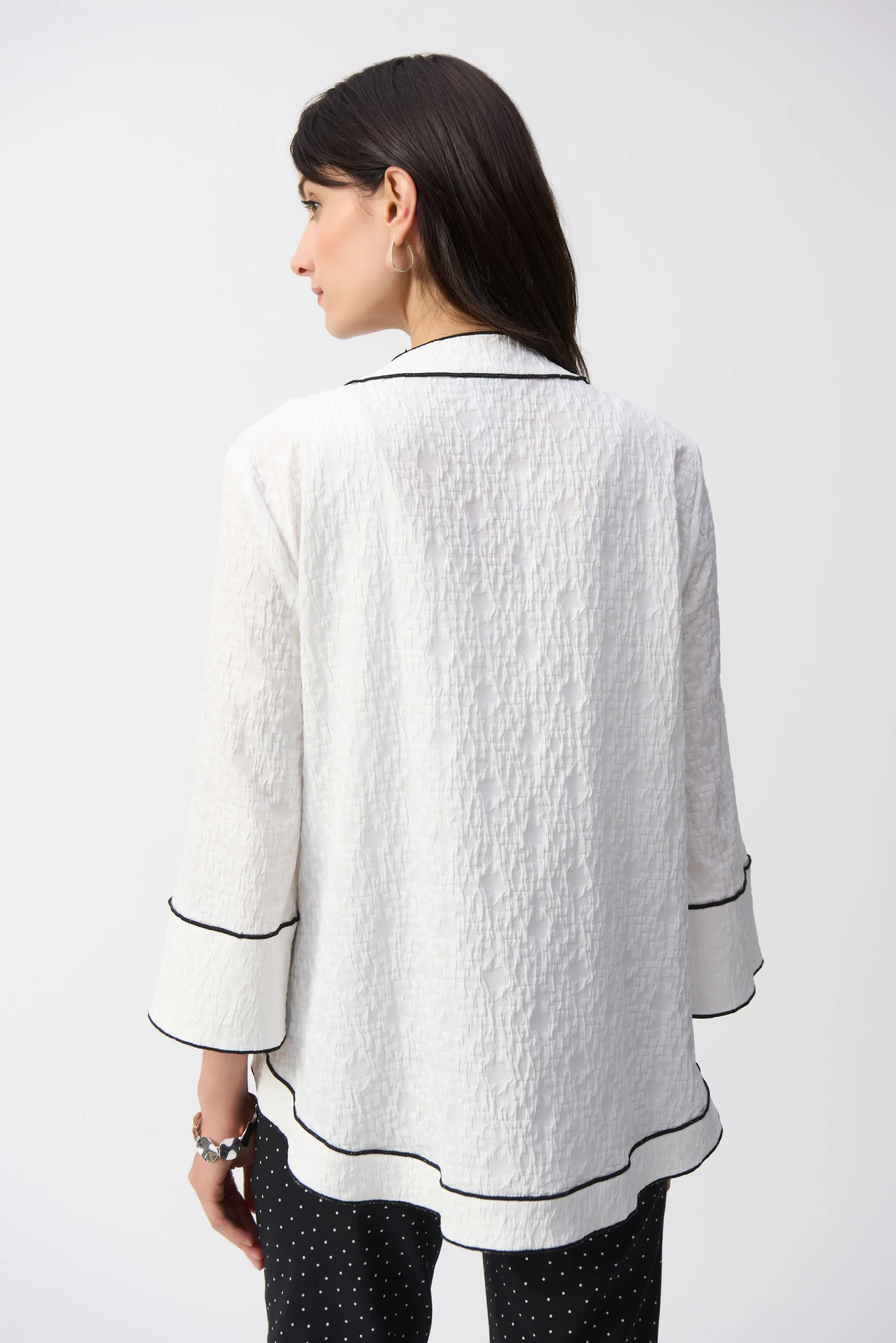 Joseph Ribkoff Single Button Swing Jacket Style 251090 - Image 3
